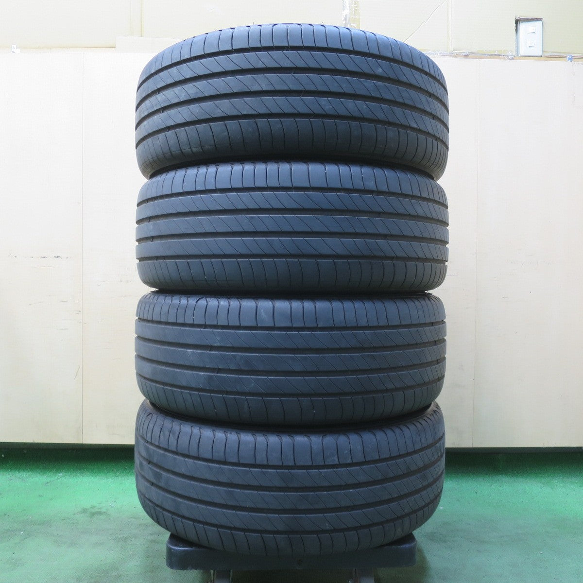 キレイ!24年★BBS RI-A031 鍛造 225/45R18 ミシュラン e・PRIMACY 18インチ eプライマシー PCD114.3/5H★6021010イノ