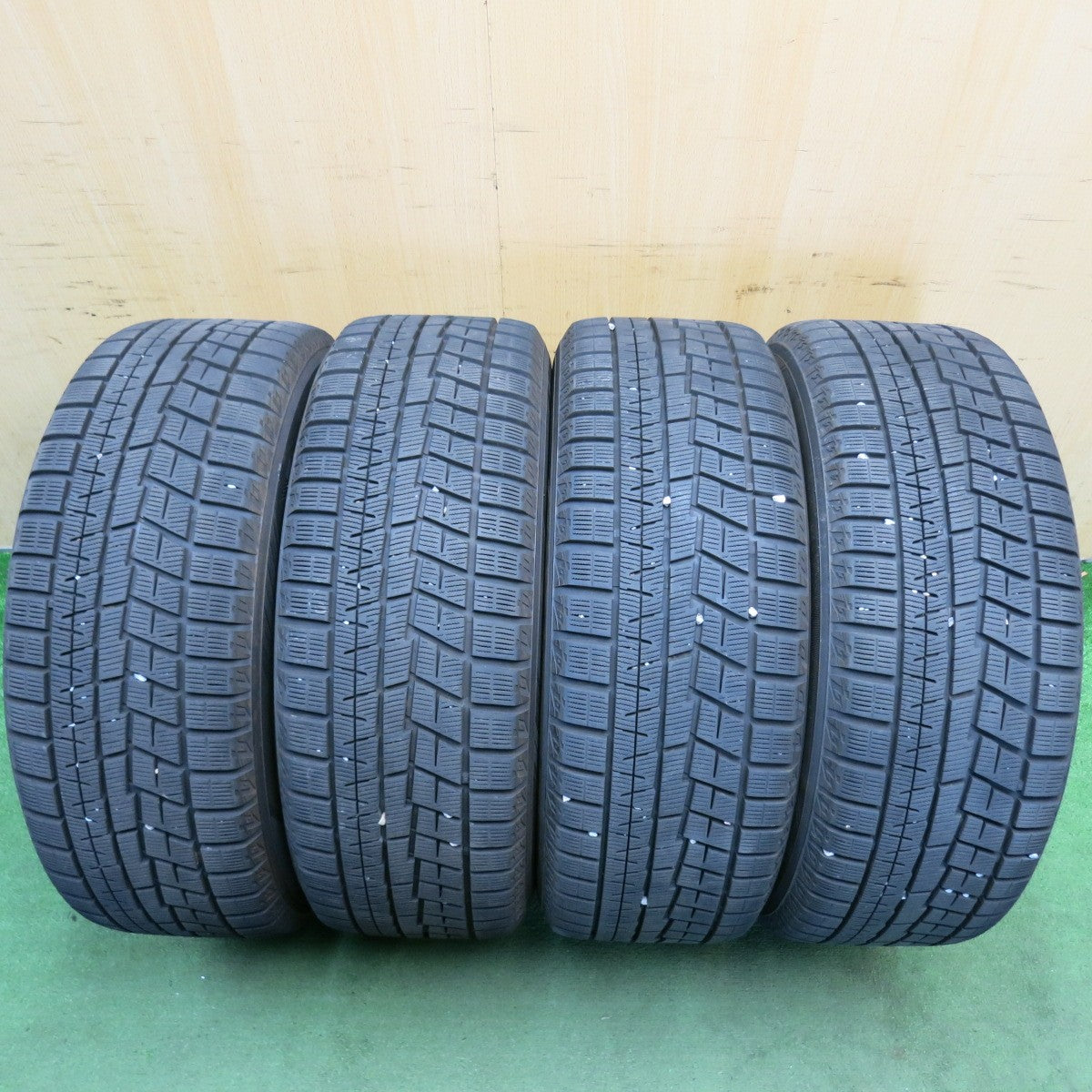 バリ溝!23年!キレイ!9.5分◎XV 等 225/55R17 スタッドレス ヨコハマ アイスガード iG60 VELVA CHARGE ヴェルヴァ 17インチ PCD100/5H◎6061409HAス