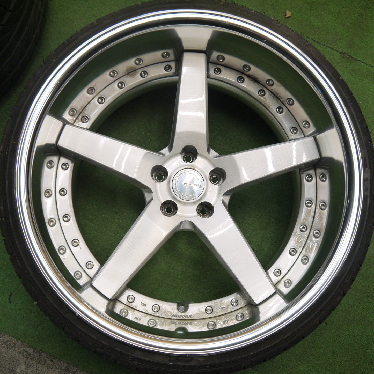 バリ溝!9.5分★WORK GNOSIS GR3 235/30R20 245/30R20 ピンソ PS91 20インチ ワーク グノーシス PCD114.3/5H★5052701Hノ