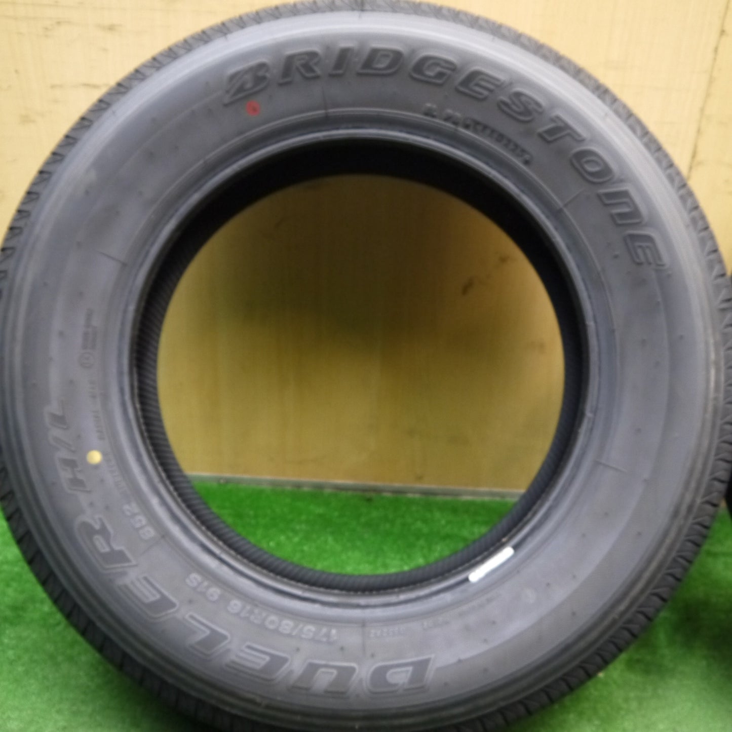 新車外し!25年★ジムニー 等 175/80R16 ブリヂストン デューラー H/L 852 タイヤ 16インチ★5050203Hノタ