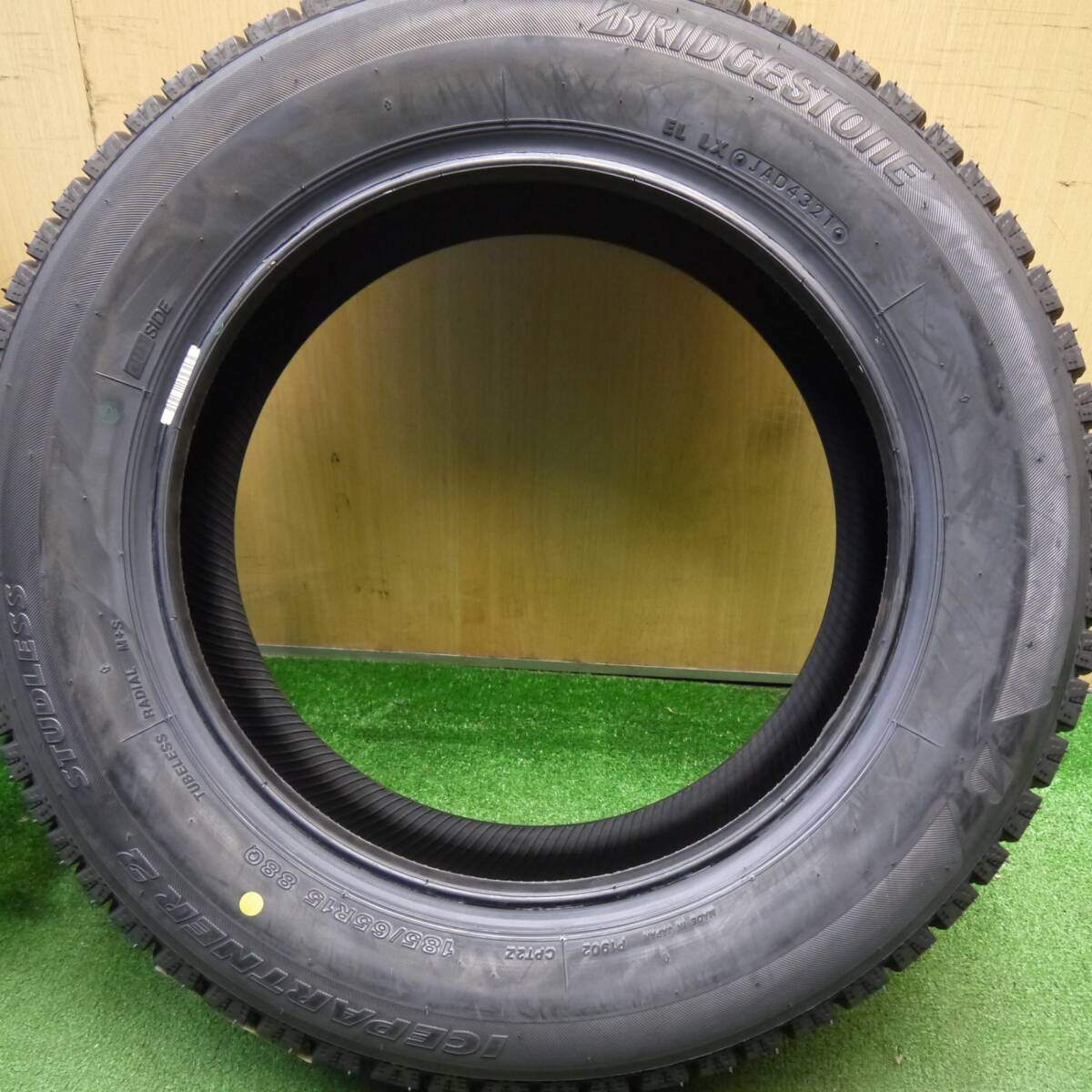 未使用!21年★スタッドレス 185/65R15 ブリヂストン アイスパートナー2 タイヤ 15インチ デミオ フリード ノート アクア 等★5032105Hスタ