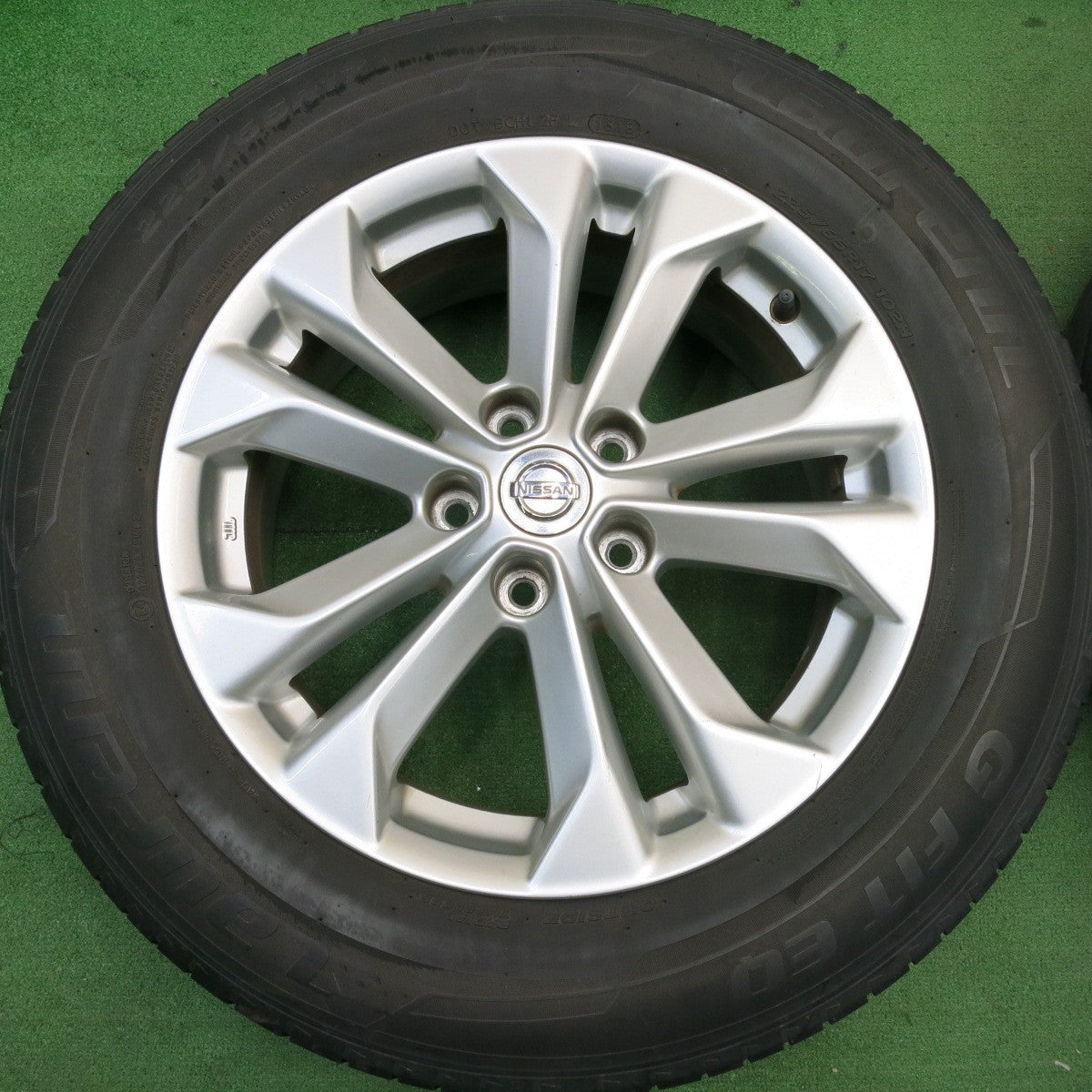 4本価格★日産 T32 エクストレイル 純正 225/65R17 ラウフェン G FIT EQ 17インチ PCD114.3/5H★5051102HAノ
