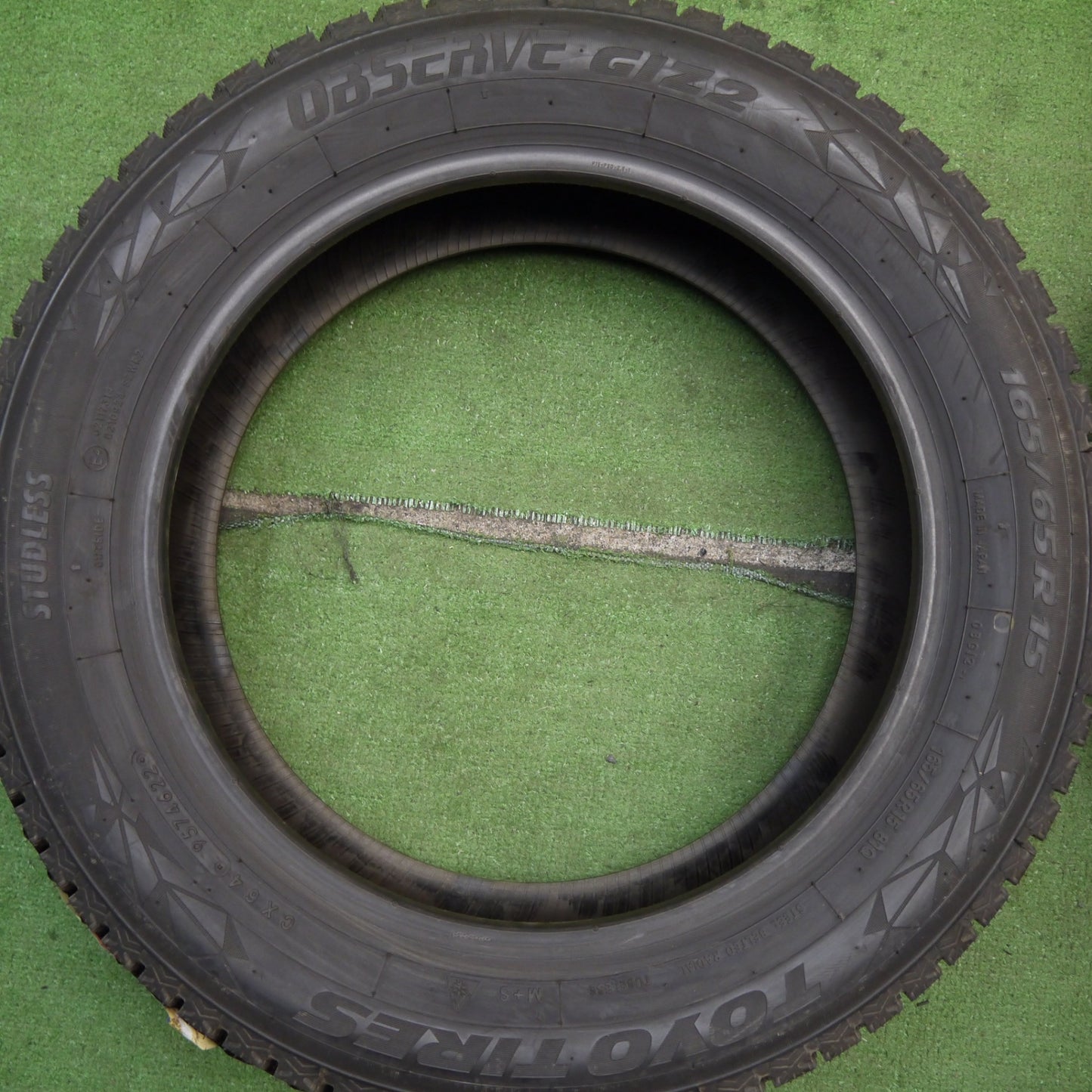 未使用!22年★スタッドレス 165/65R15 トーヨー オブザーブ GIZ2 タイヤ 15インチ タフト デリカ D:2 ソリオ 等★5062707Hスタ
