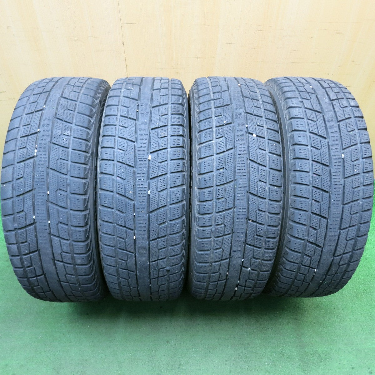 4本価格★マツダ MPV 純正 225/60R18 スタッドレス ヨコハマ ジオランダー i/T-S 18インチ PCD114.3/5H★5062904HAス