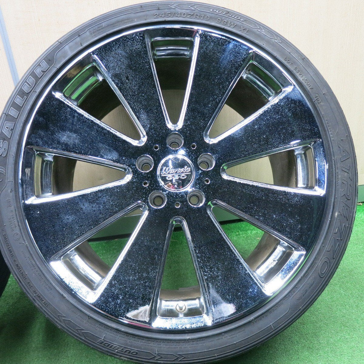 4本価格★Warwic GEO 245/40R19 サイルン ATREZZO ZS+ 19インチ ワーウィック ゲオ PCD114.3/5H★5020606TNノ