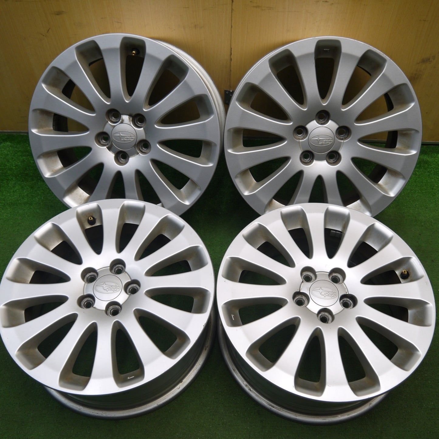 4本価格★スバル インプレッサ 純正 ホイール 16インチ 16×6.5JJ PCD100/5H★5061612Hホ
