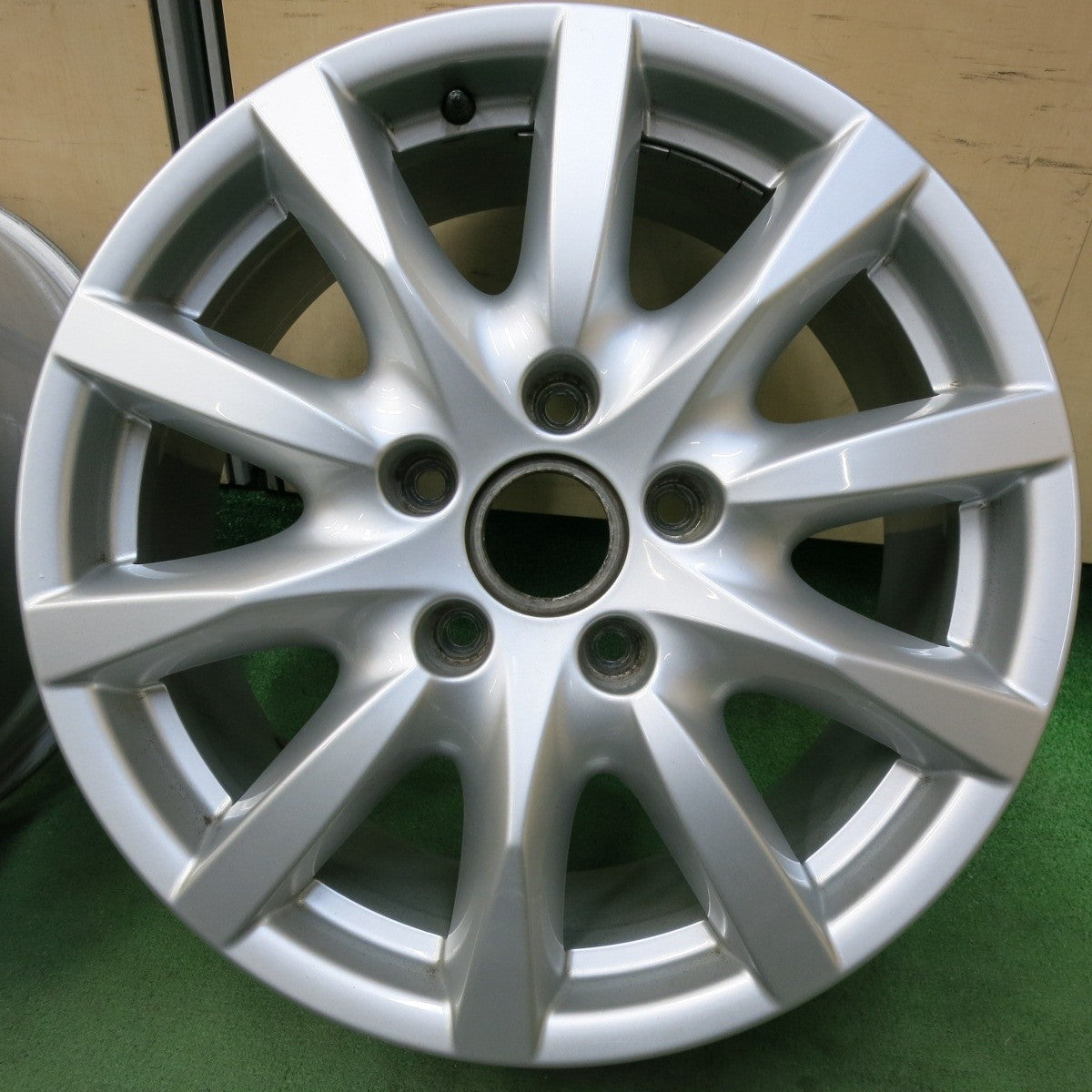 キレイ★ポルシェ 958 カイエン 純正 BBS 製 RD456 ホイール 18インチ 18×8J PCD130/5H★5031404SYホ