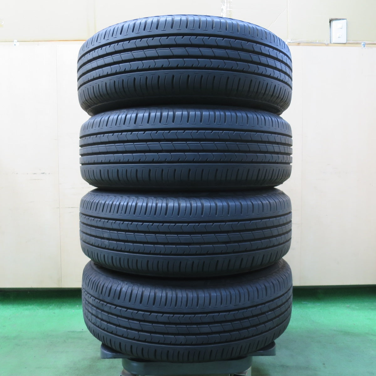 バリ溝!21年!キレイ!8.5分★トヨタ 50系 プリウス 純正 MODELLISTA SpinAIR3 195/65R15 ブリヂストン エコピア NH100 モデリスタ スピンエアー3 PCD100/5H★5040911イノ