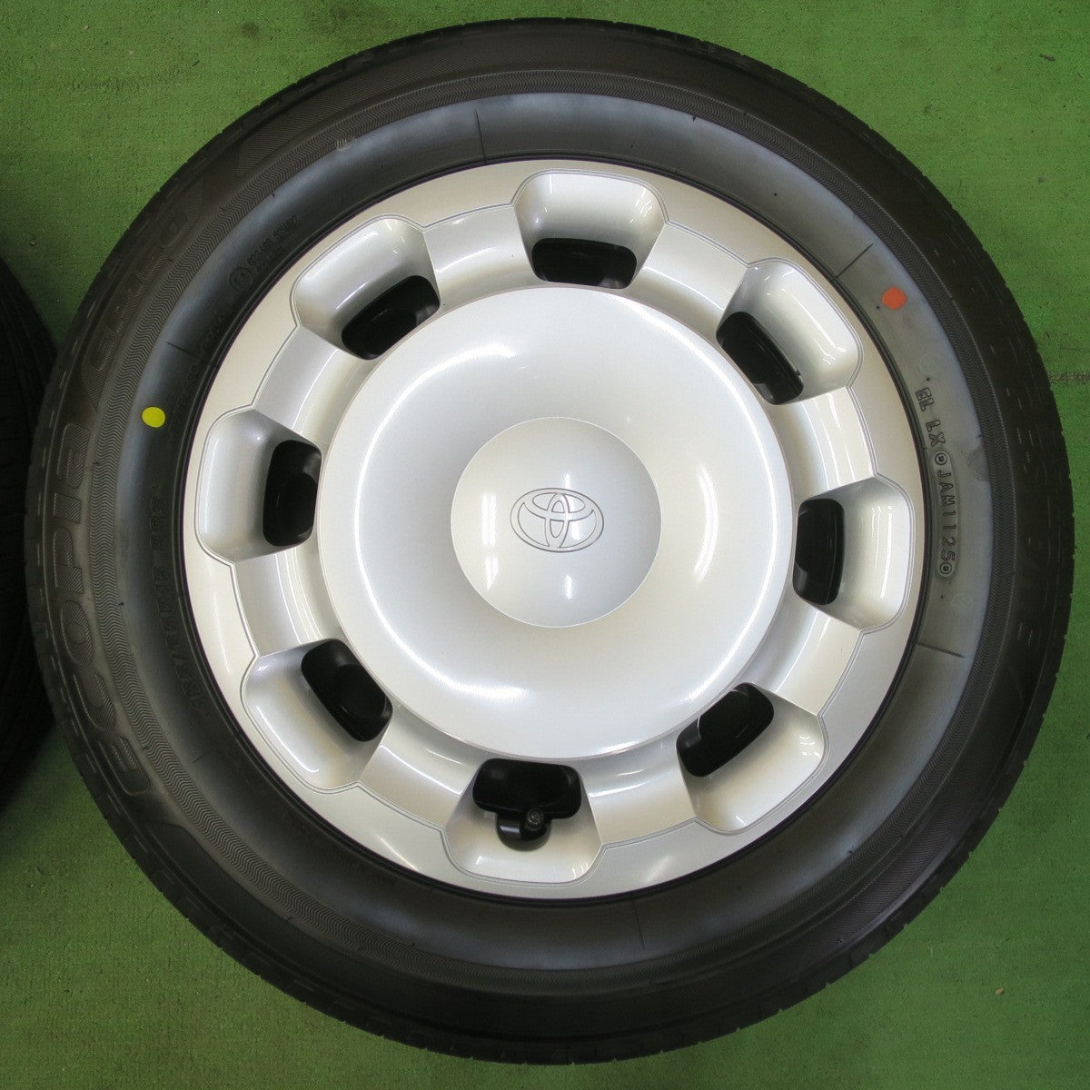新車外し!25年★トヨタ 10系 シエンタ 純正 スチール 185/65R15 ブリヂストン エコピア EP150 15インチ PCD100/5H★5053003イノ
