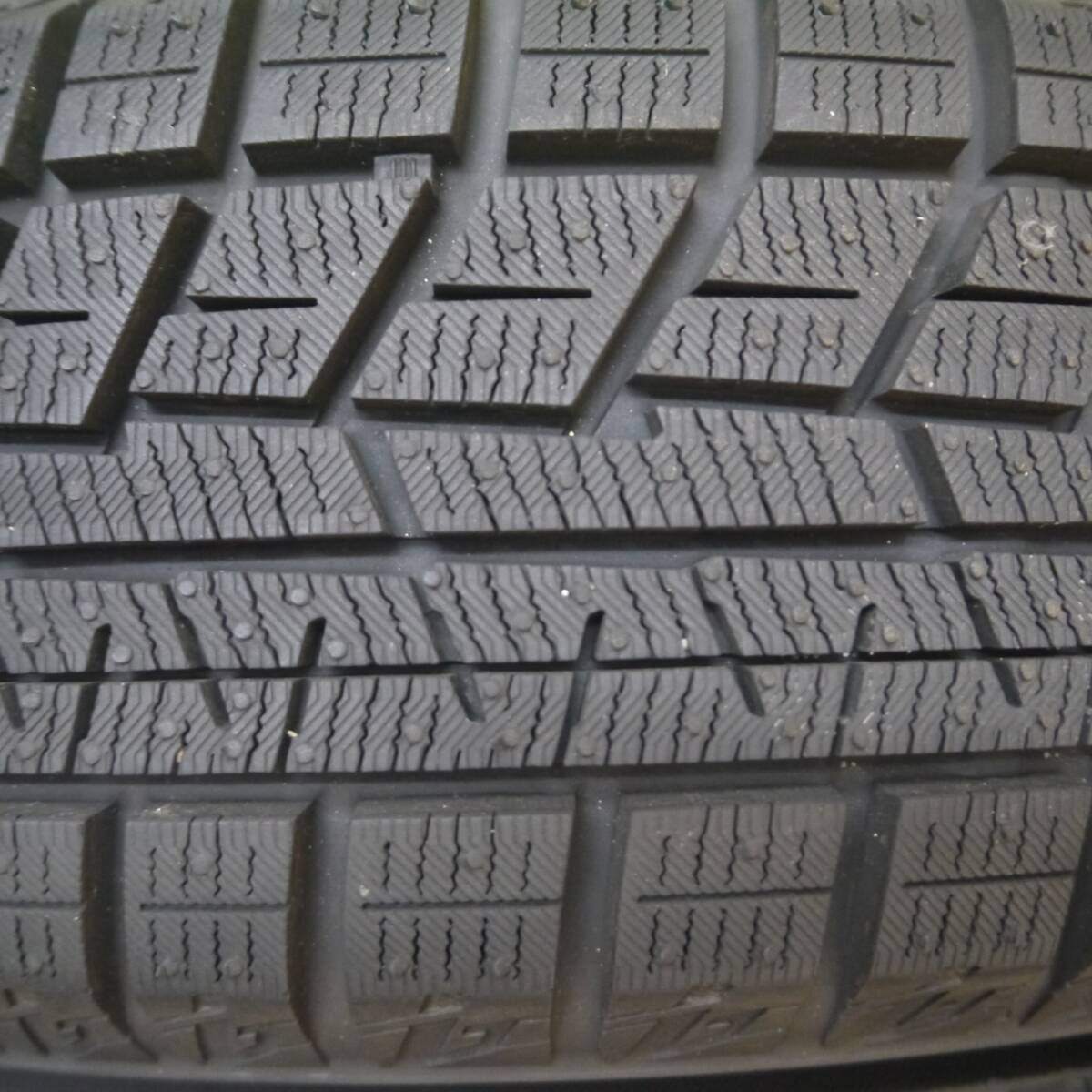 超バリ溝!23年!キレイ!ほぼ10分★スタッドレス 155/65R14 ヨコハマ アイスガード iG60 JOKER ジョーカー 14インチ PCD100/4H★5021006Hス