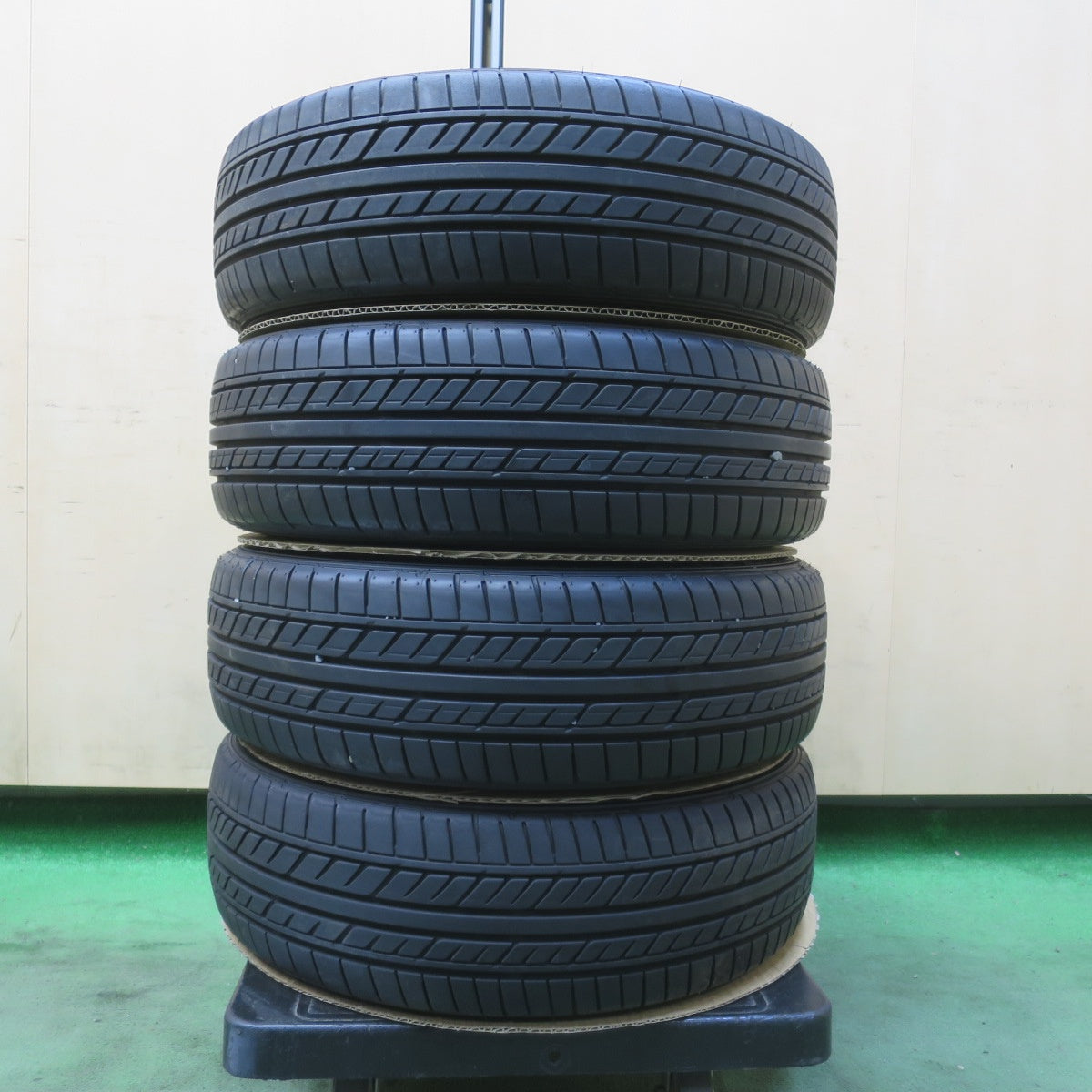 バリ溝!9分★ESSEX CRS 165/45R16 グッドイヤー イーグル LS EXE エセックス 16インチ 軽サイズ PCD100/4H★6050406イノ