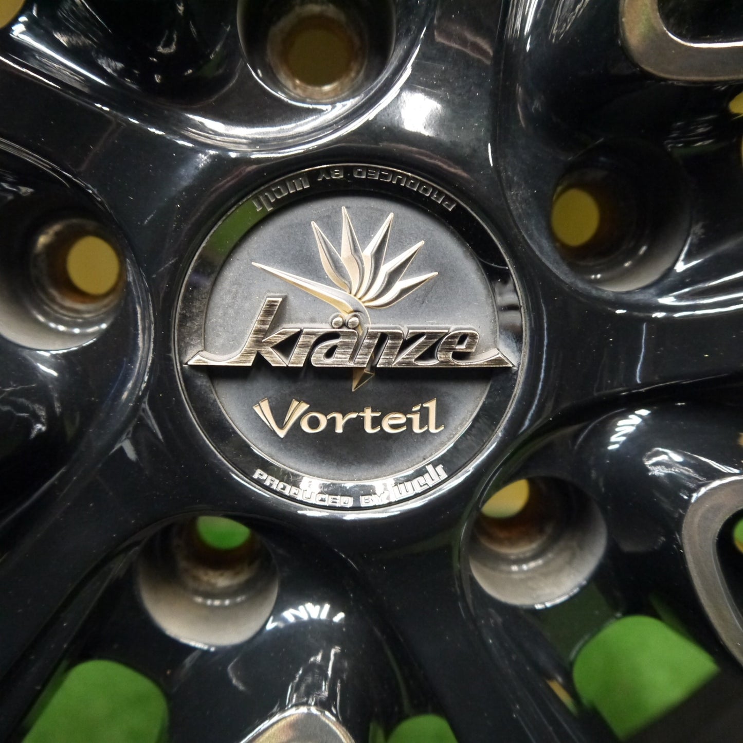バリ溝!23年!キレイ!9.5分★Kranze Vorteil 245/40R20 ダンロップ VEURO VE304 クレンツェ ヴォルテイル 20インチ PCD114.3/5H★5070205Hノ