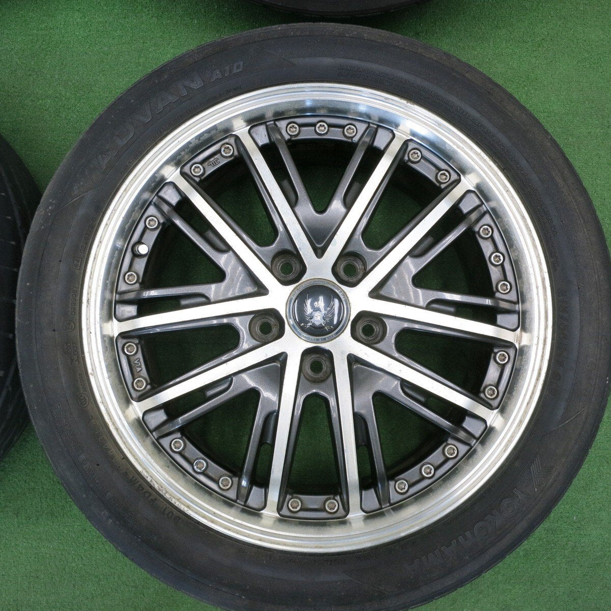 4本価格★STEINER VZ5 ENKEI 215/50R17 ヨコハマ アドバン A10 シュタイナー エンケイ 17インチ PCD114.3/5H★5021303TNノ
