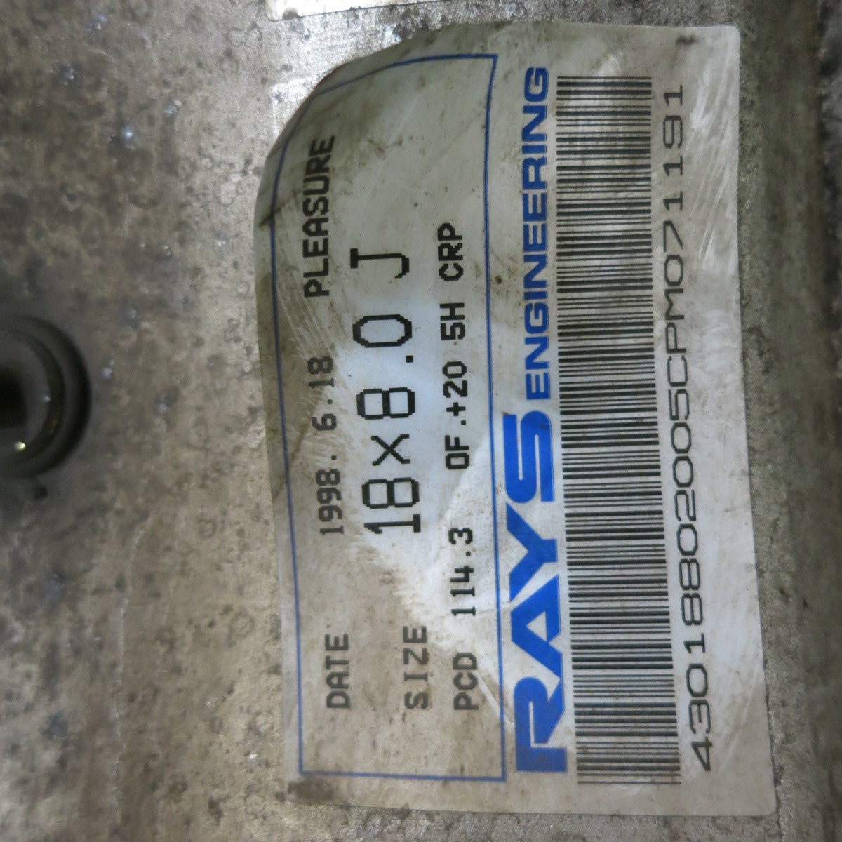 4本価格★RAYS Victrix PLEASURE 235/40R18 265/35R18 ダンロップ LE MANS LM701 レイズ ヴィクトリクス 18インチ PCD114.3/5H★5041809TNノ
