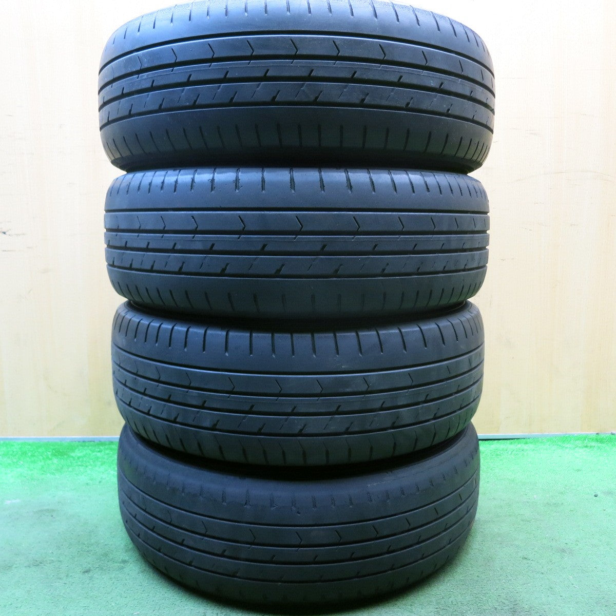 4本価格★日産 セレナ ライダー 純正 AUTECH 195/60R16 グッドイヤー イーグル RVF ECO オーテック 16インチ PCD114.3/5H★5091109HAノ
