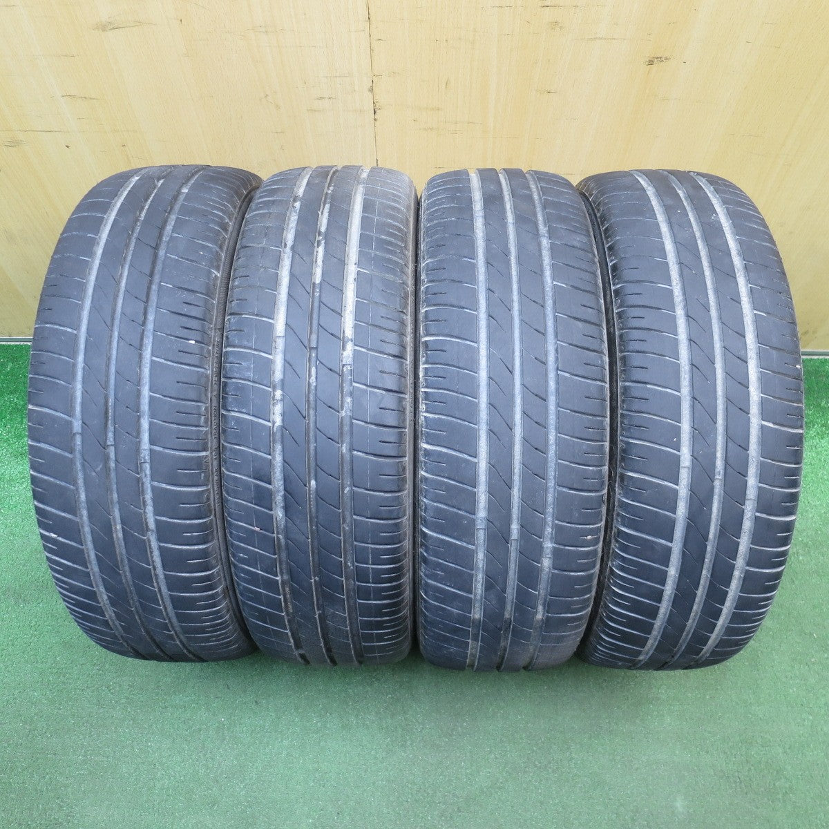 バリ溝!22年!9.5分★スズキ パレット 純正 165/55R14 マーキス CST MR61 14インチ PCD100/4H★6032702NJノ