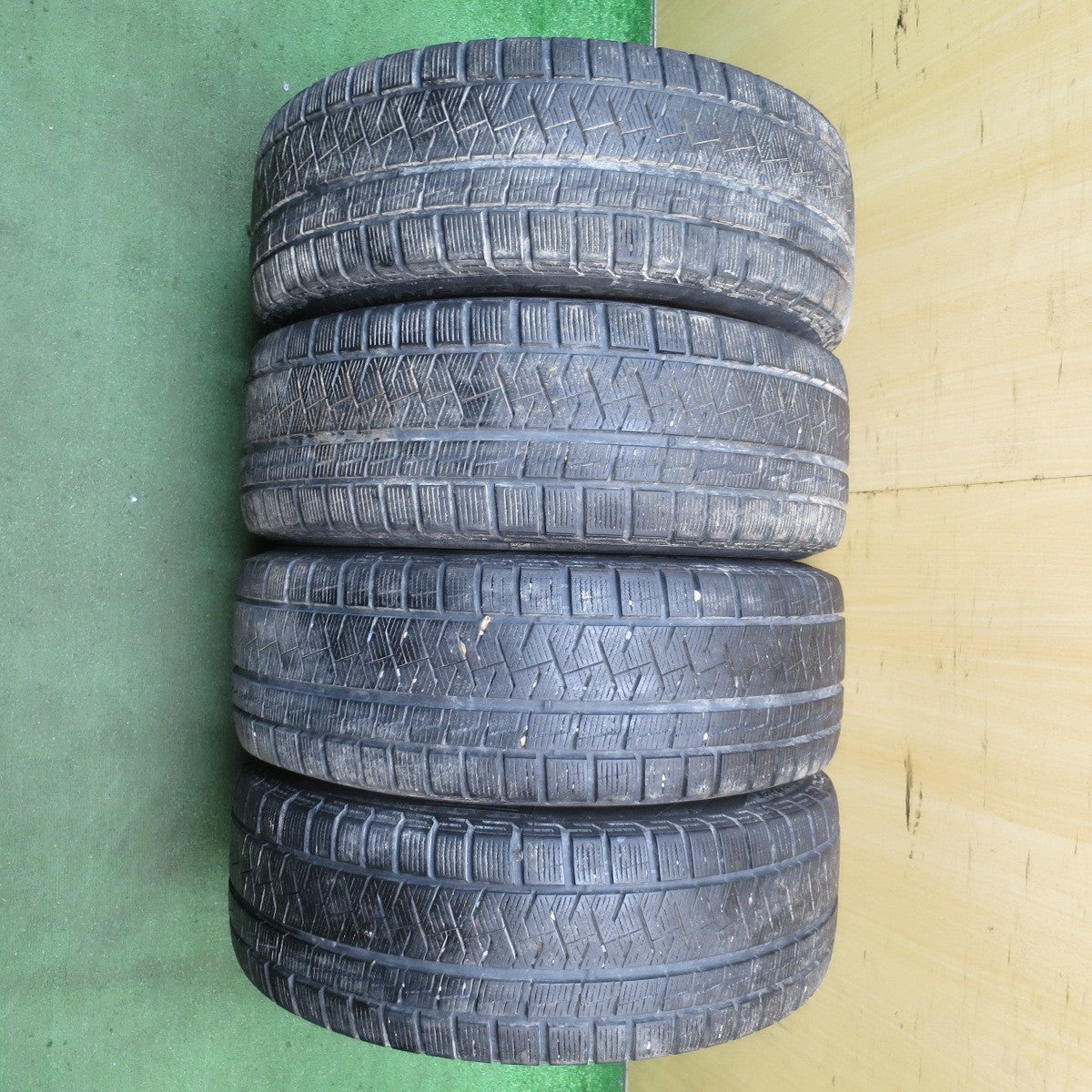 4本価格★プジョー 308 等 EUROTECH GAYA ELISI 205/55R16 スタッドレス ピレリ アイスアシンメトリコ プラス ガヤ エリージ 16インチ PCD108/5H★5072901NJス