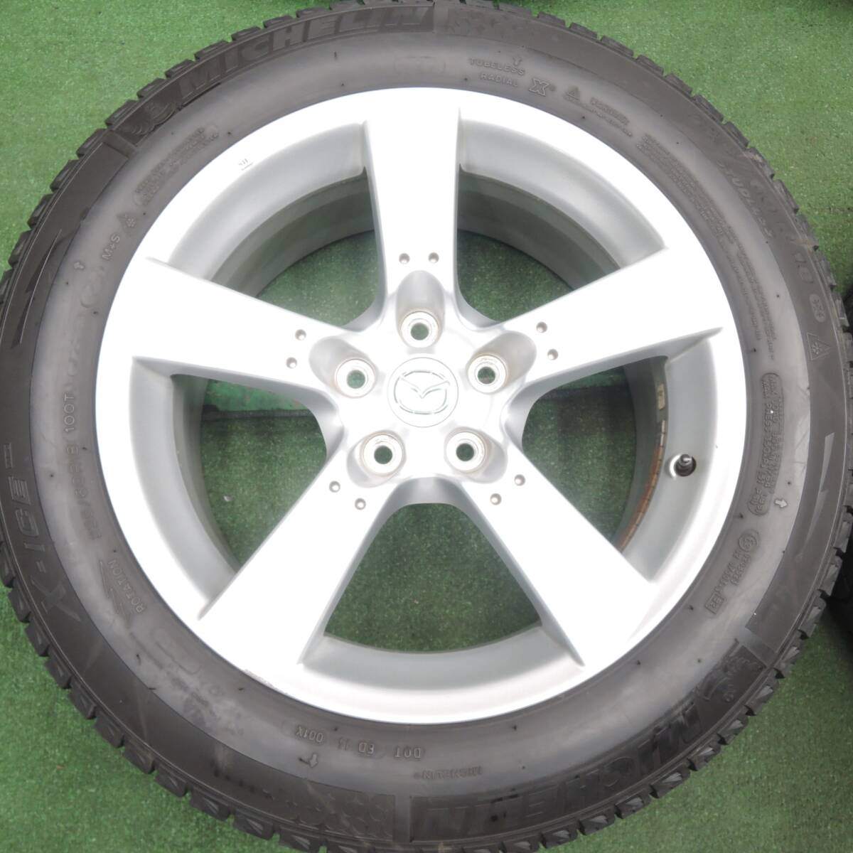 4本価格★マツダ RX-8 純正 225/60R18 スタッドレス ミシュラン X-ICE XI2 18インチ PCD114.3/5H★4021701HAス