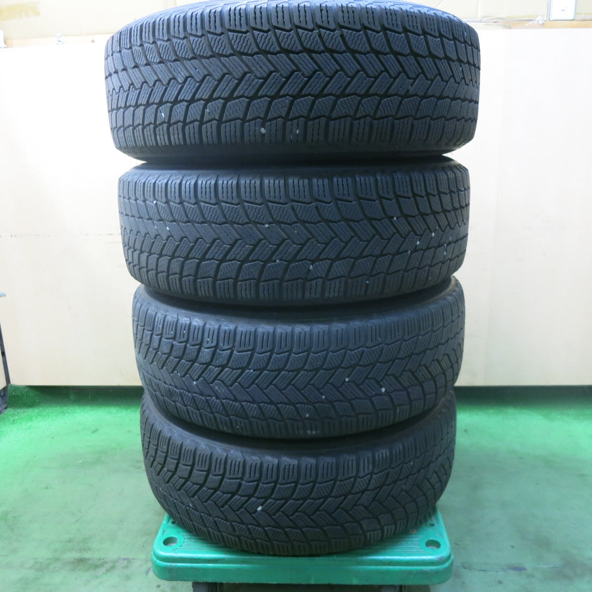 4本価格!22年★トヨタ 20系 アルファード ヴェルファイア 純正 235/60R18 スタッドレス ミシュラン X-ICE SNOW SUV 18インチ PCD114.3/5H★5112505SKス