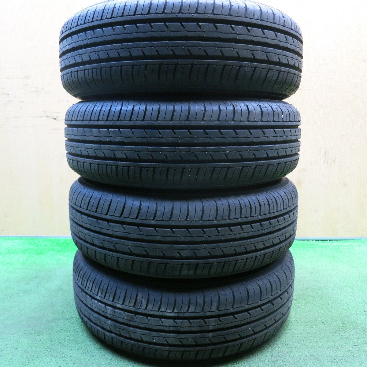 タイヤほぼ未使用!25年!キレイ★175/65R14 ヨコハマ BluEarth-ES ES32 Epsilon LA STRADA 阿部商会 14インチ ブルーアース PCD100/4H★5062809HAノ