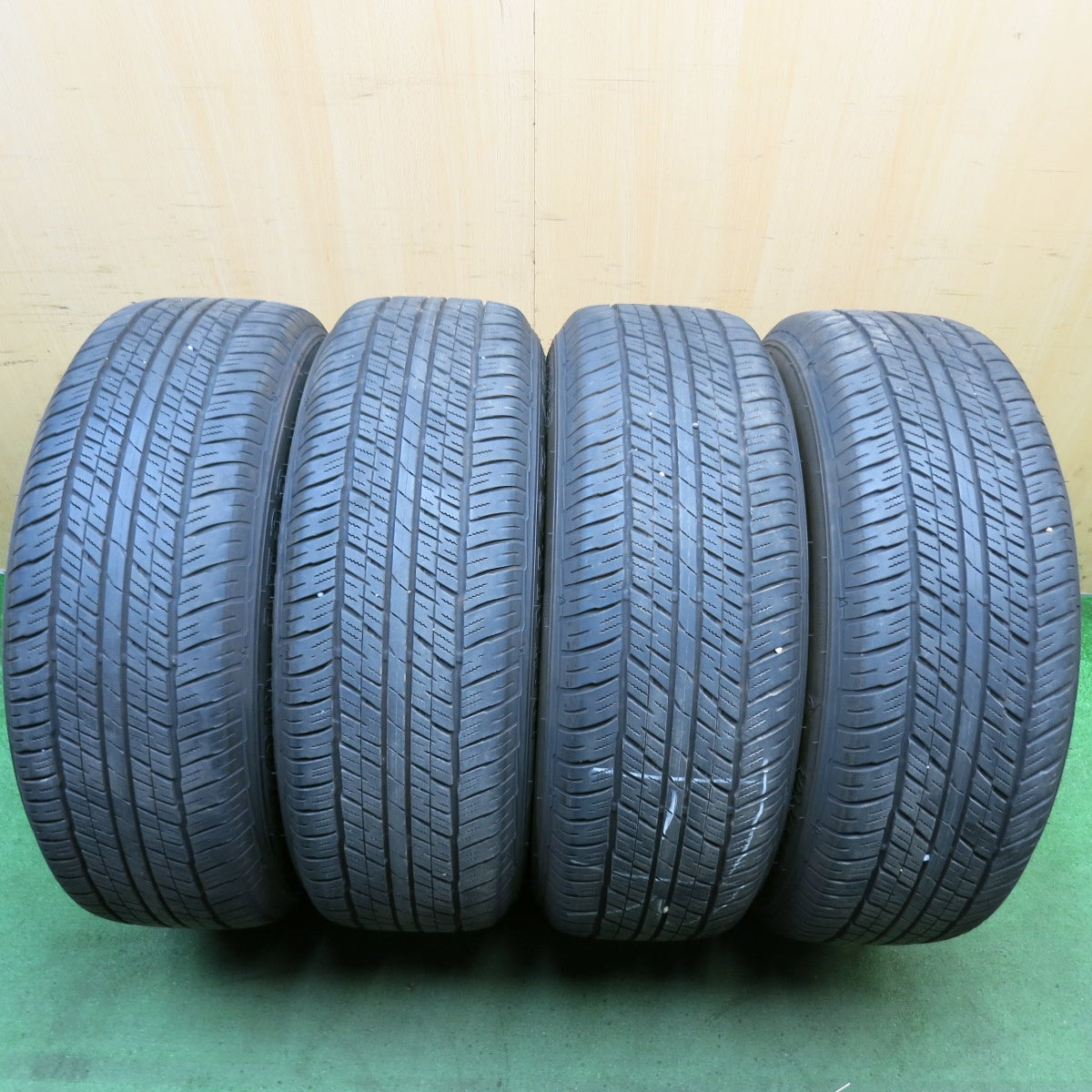 バリ溝!25年!キレイ!9分◎トヨタ ランクル 250 VX 純正 265/65R18 ダンロップ AT23 グラントレック 18インチ PCD139.7/6H◎6083004HAノ