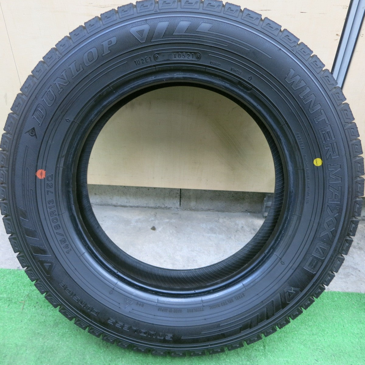超バリ溝!21年!9.5分以上★スタッドレス 145/80R13 ダンロップ ウインターマックス03 WM03 タイヤ 13インチ N-BOX ワゴンR スペーシア 等★5042504TTスタ