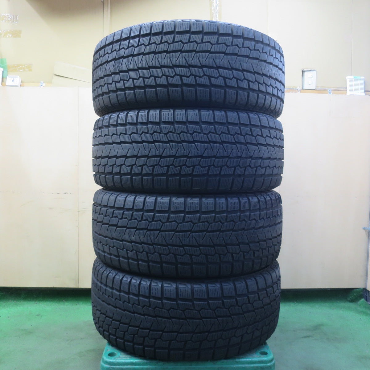 バリ溝!24年!キレイ!9.5分◎ベンツ EQS 純正 275/45R21 スタッドレス ヨコハマ アイスガード G075 21インチ PCD112/5H◎6071104イス
