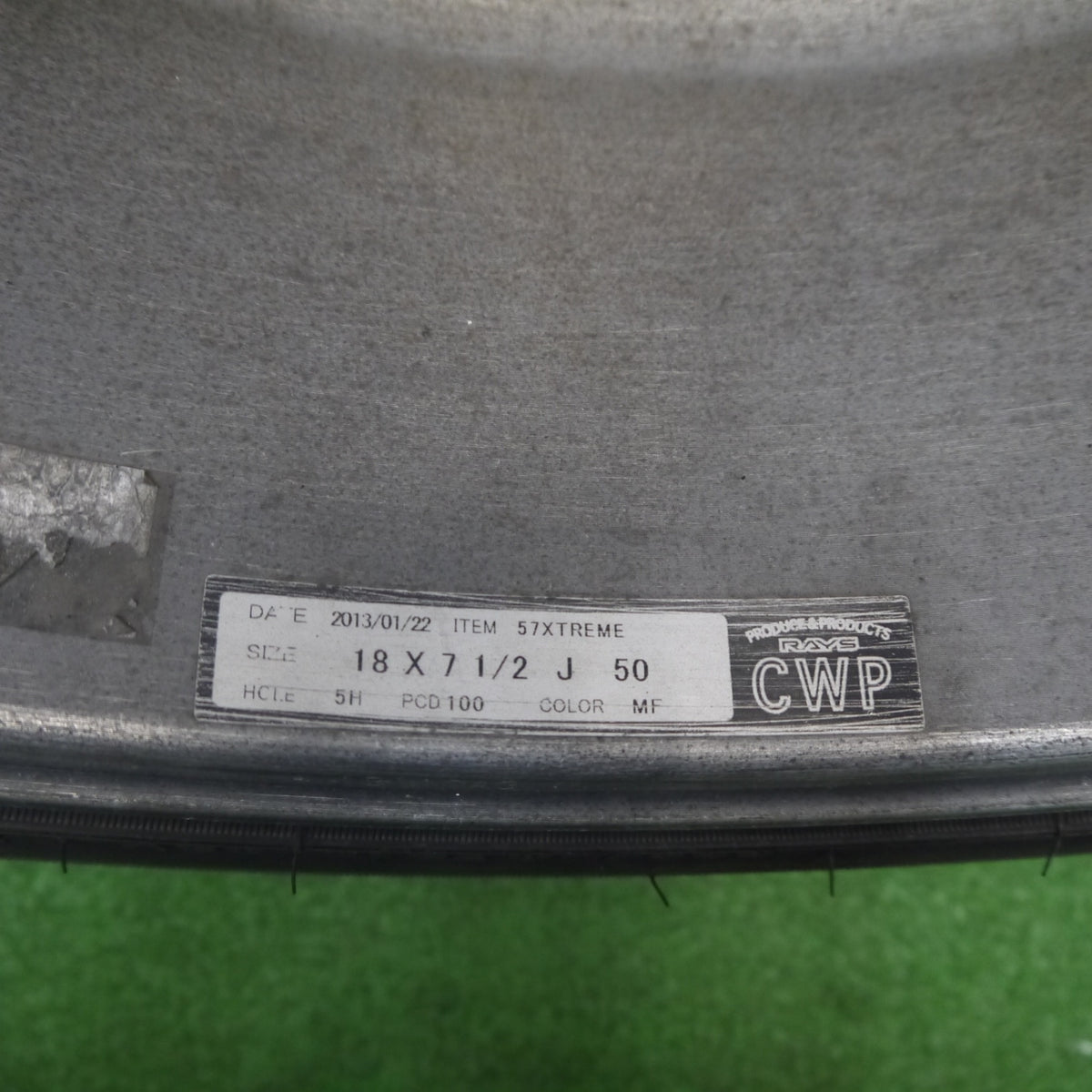キレイ!21年★プリウス 等 RAYS gram LIGHTS 57XTREME 225/40R18 トーヨー プロクセス スポーツ レイズ グラムライツ 18インチ PCD100/5H★5120104Hノ