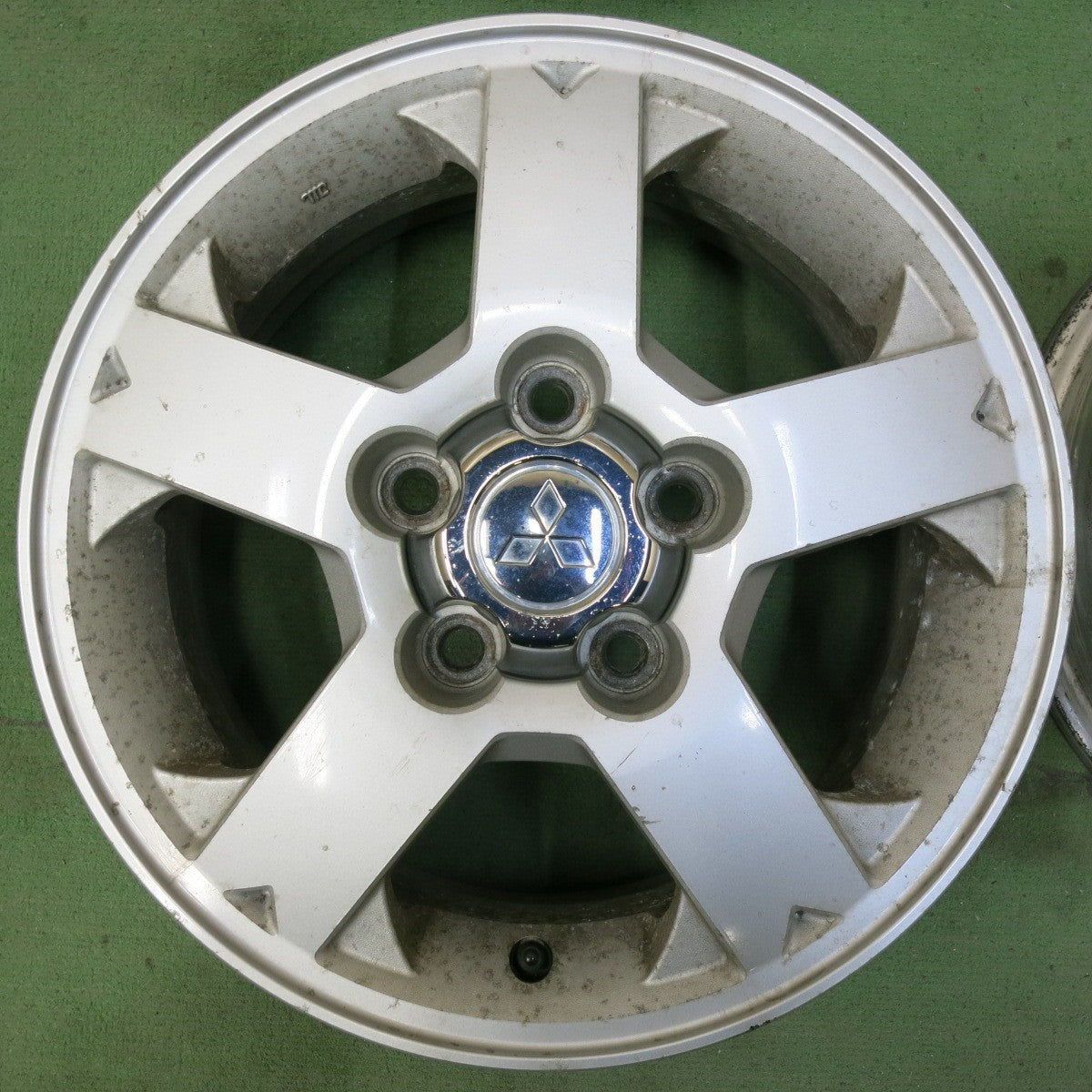 4本価格★三菱 パジェロ ミニ 純正 ホイール 15インチ 15×5.5JJ PCD114.3/5H★5052107SYホ