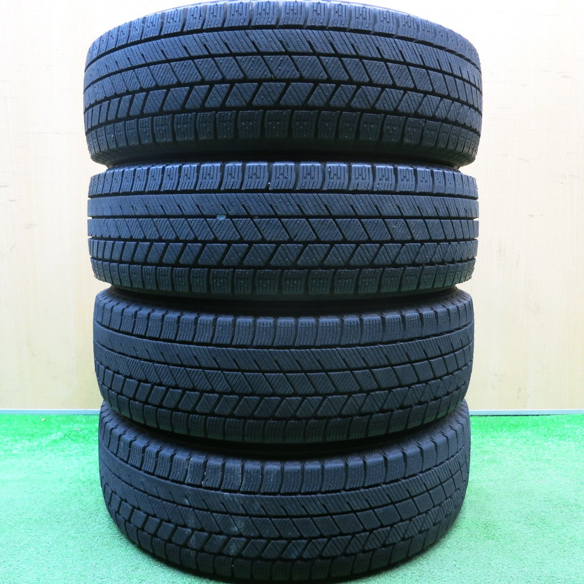 バリ溝!22年!キレイ!ほぼ10分★スタッドレス 165/65R14 ブリヂストン ブリザック VRX3 VATRRA バトラ 14インチ ハスラー ソリオ 等 PCD100/4H★5122002HAス