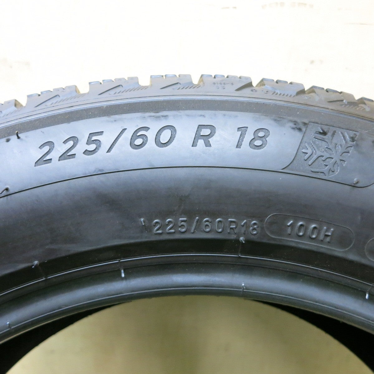 バリ溝!21年!9分!1本★スタッドレス 225/60R18 ミシュラン X-ICE SNOW レクサス NX RAV4 ハリアー 等★5052102ナスタ