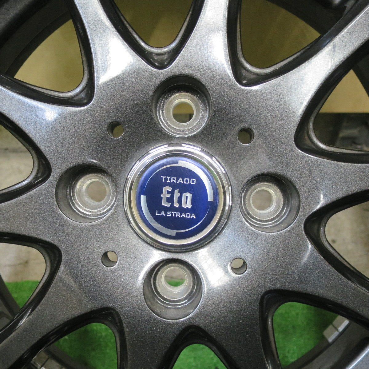 バリ溝!21年!キレイ!9分★スタッドレス 155/65R14 ブリヂストン ブリザック VRX2 Eta TIRADO LA STRADA 14インチ PCD100/4H★5062006TTス