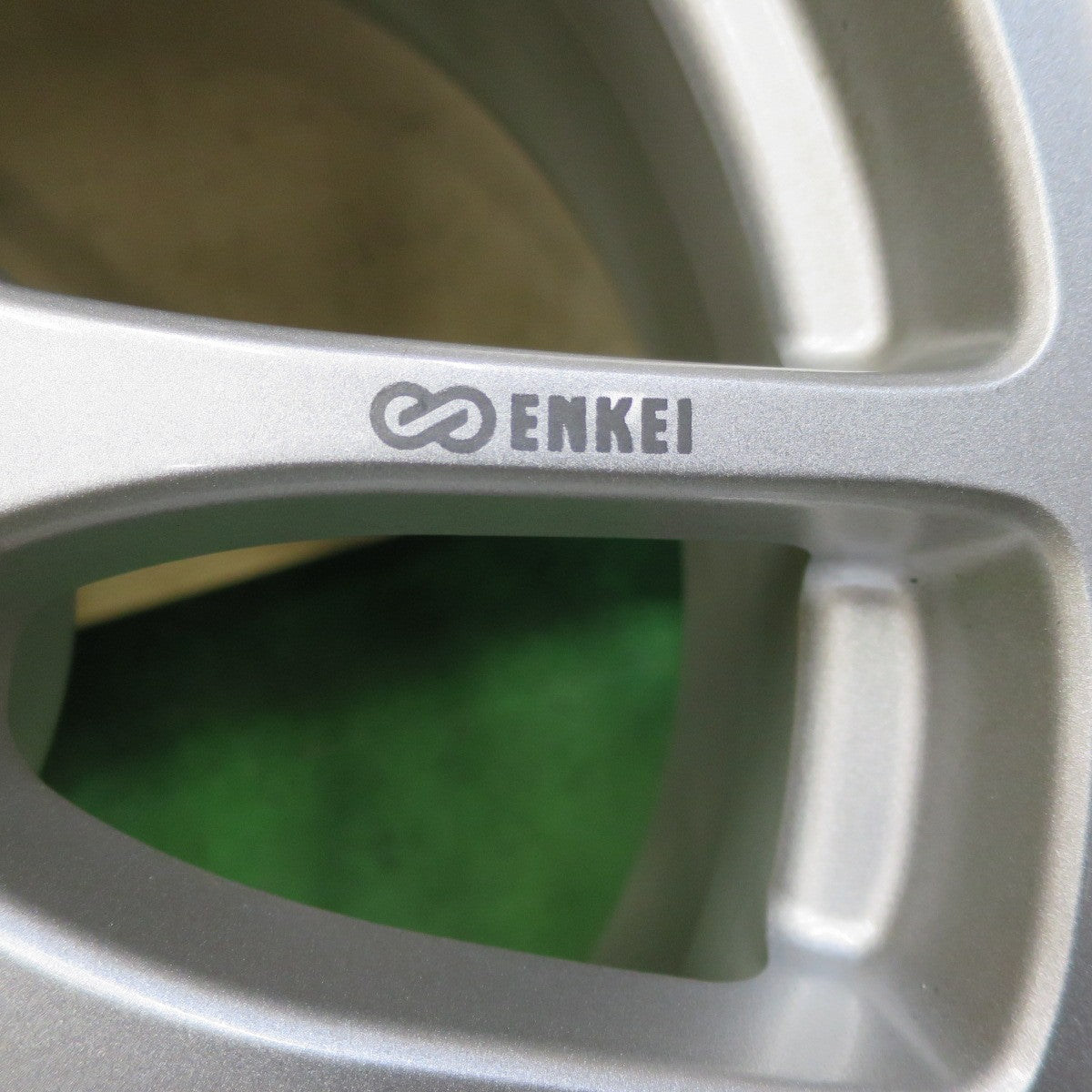 キレイ★三菱 ランエボ 純正 ENKEI 235/45R17 ヨコハマ アドバン A-046 エンケイ ランサーエボリューション PCD114.3/5H★5082307イノ