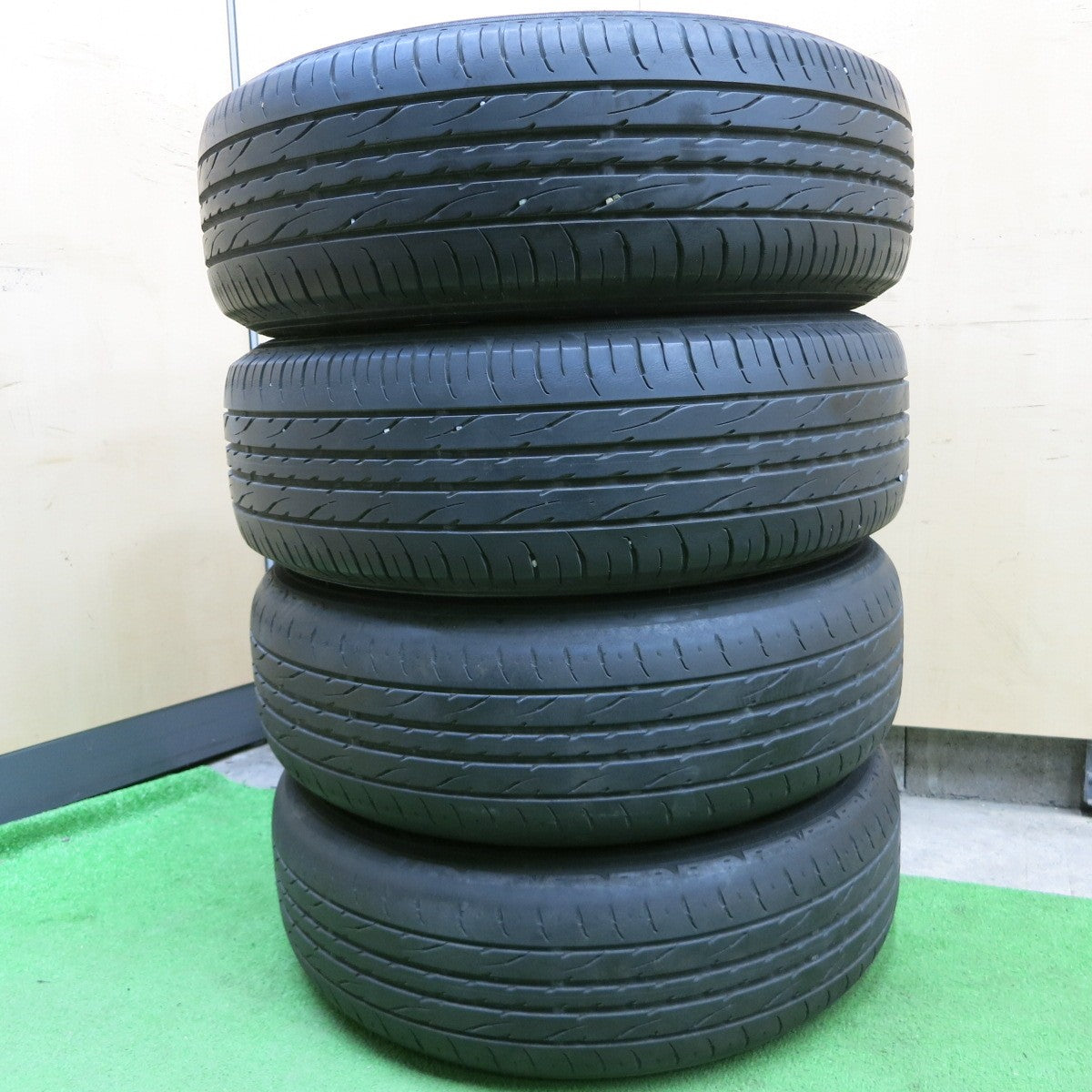 4本価格★トヨタ 30系 プリウス 純正 195/65R15 ダンロップ エナセーブ EC203 15インチ PCD100/5H★5051202ナノ