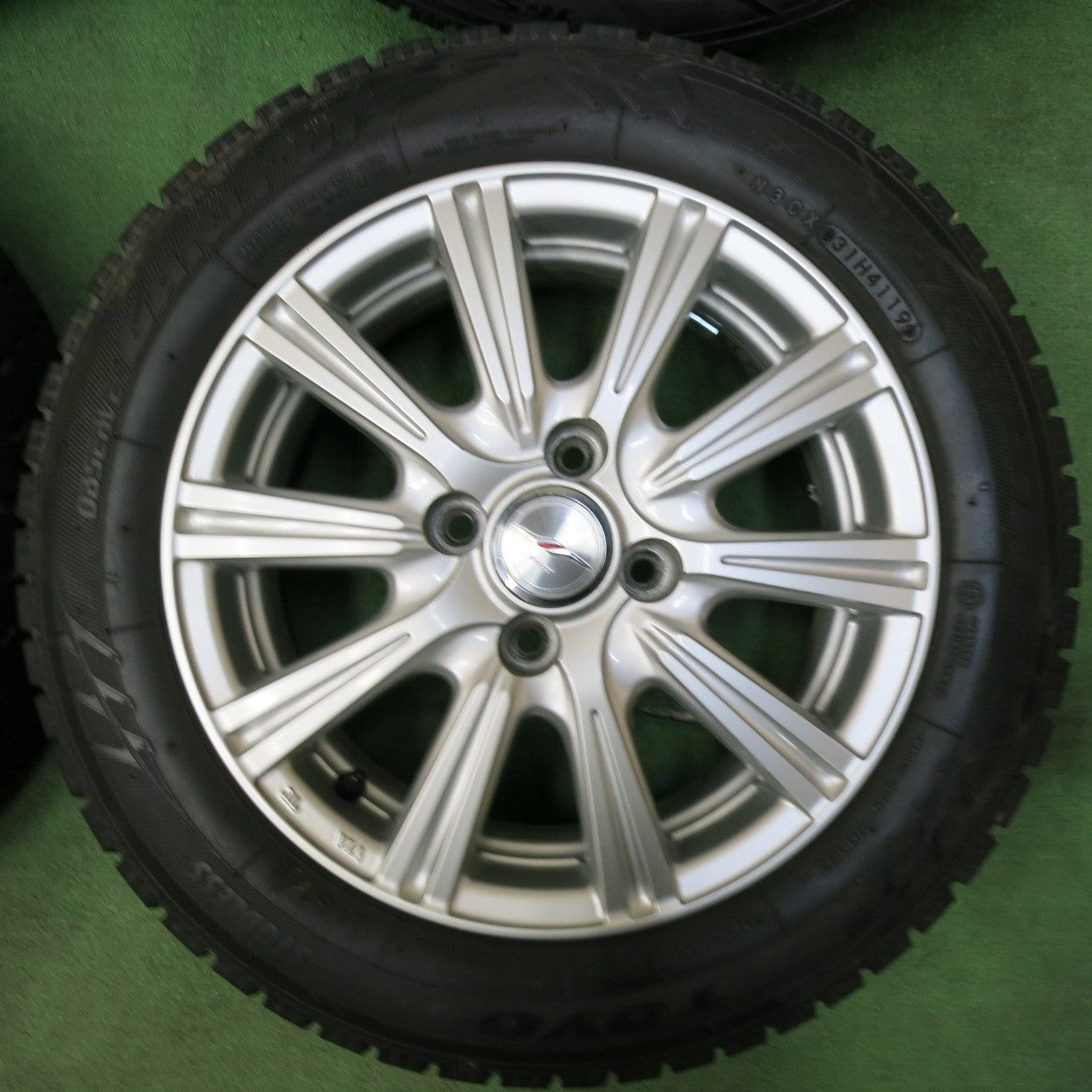 バリ溝!9分★スタッドレス 165/65R14 トーヨー オブザーブ ガリット GIZ JOKER ジョーカー 14インチ PCD100/4H★4121110SYス
