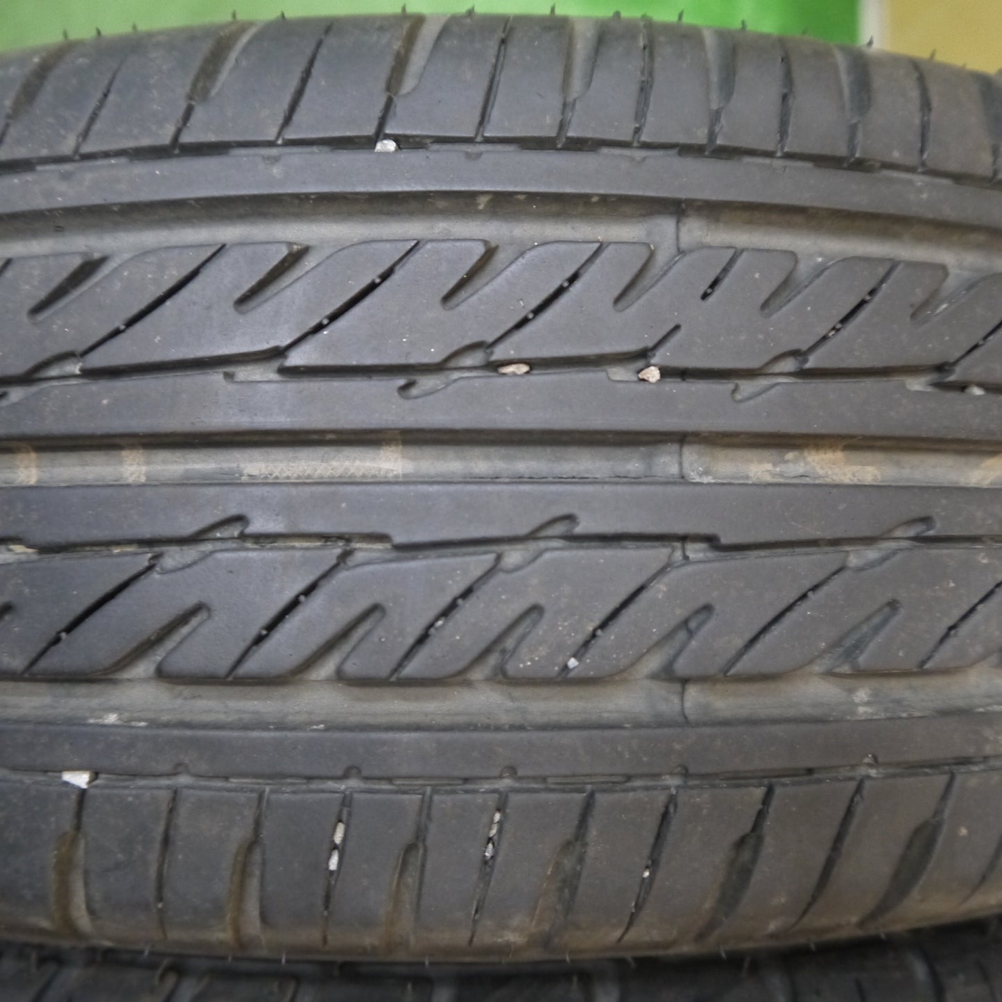 バリ溝!8.5分★スズキ パレット 純正 165/55R14 グッドイヤー GT-Eco Stage 14インチ PCD100/4H★5091201Hノ