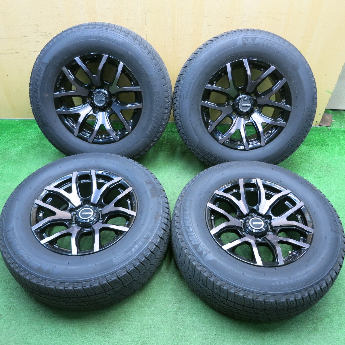 バリ溝!22年!キレイ!9分★RAYS DAYTONA FDX-F6 265/65R17 ミシュラン LATITUDE TOUR レイズ デイトナ 17インチ PCD139.7/6H★5050210HAノ