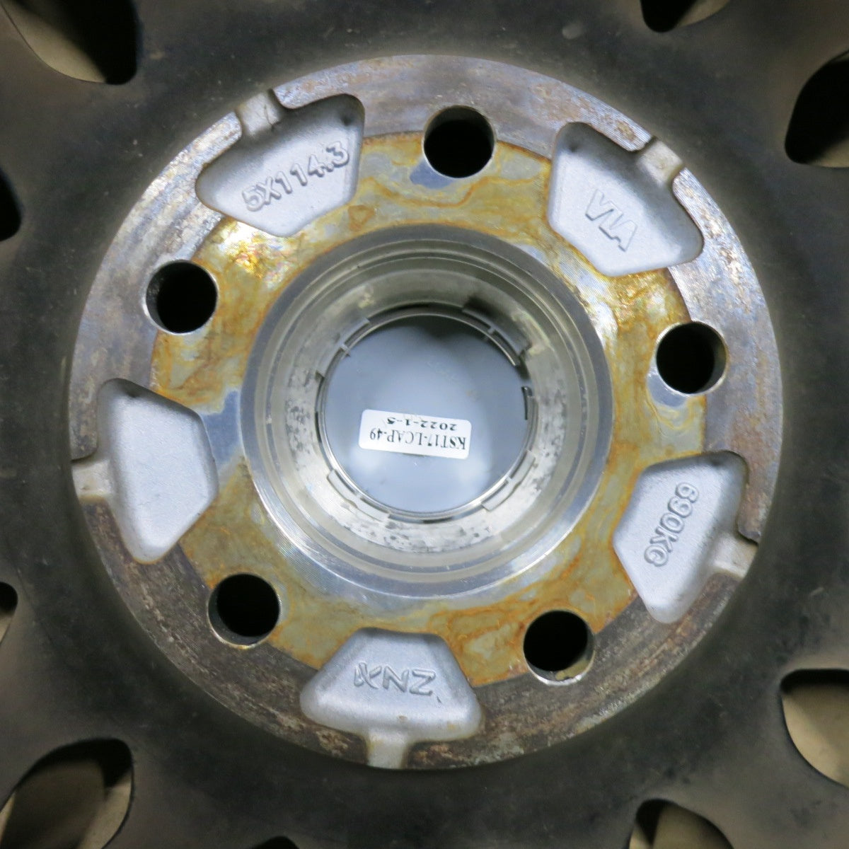 キレイ★STEINER AME 18インチ ホイール 18×7.5J シュタイナー PCD114.3/5H★5072307SYホ