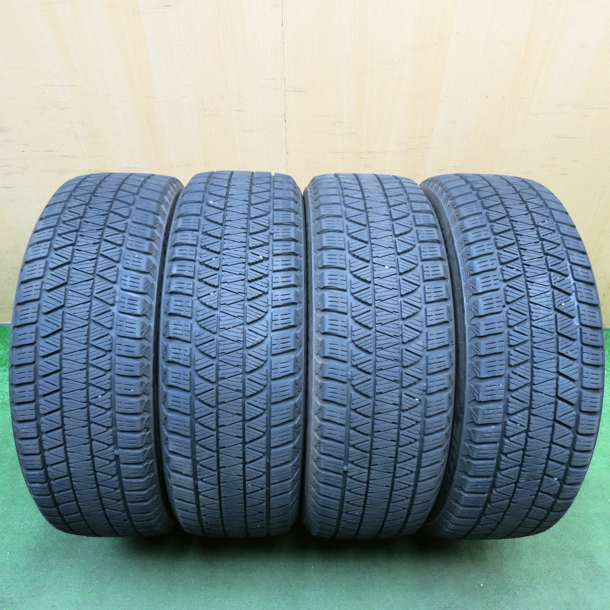 4本価格◎マツダ CX-5 純正 225/55R19 スタッドレス ブリヂストン ブリザック DM-V3 19インチ PCD114.3/5H◎6092407HAス