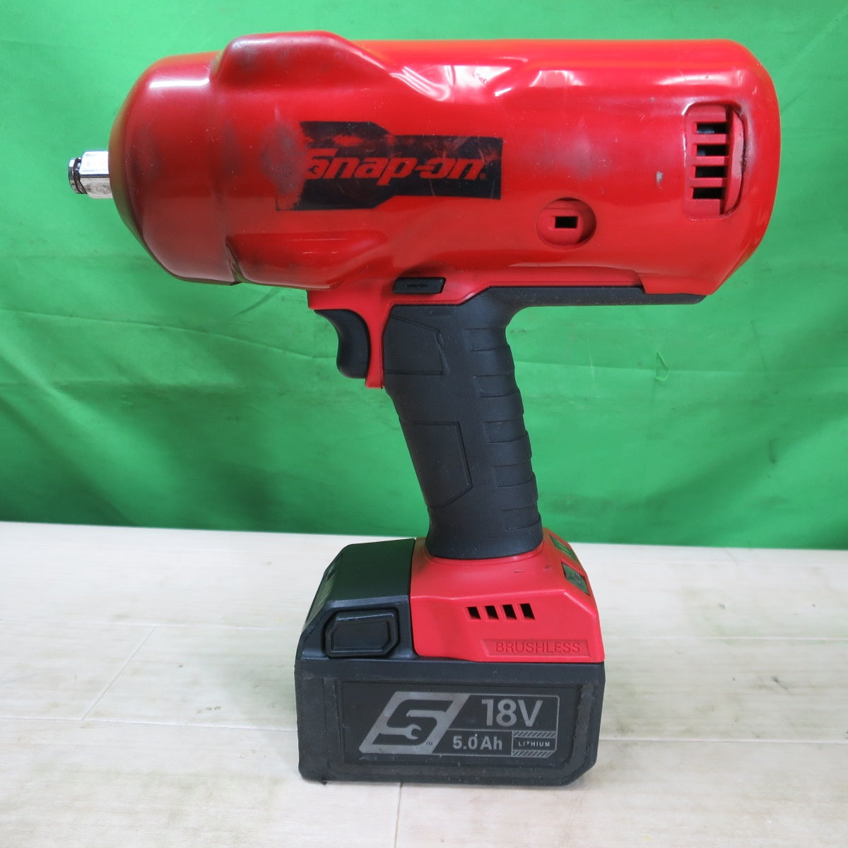 ☆Snap-on スナップオン 充電式 インパクトレンチ CT9080 電動 工具 コードレス 18V バッテリー CTB185 充電器 CTC131☆