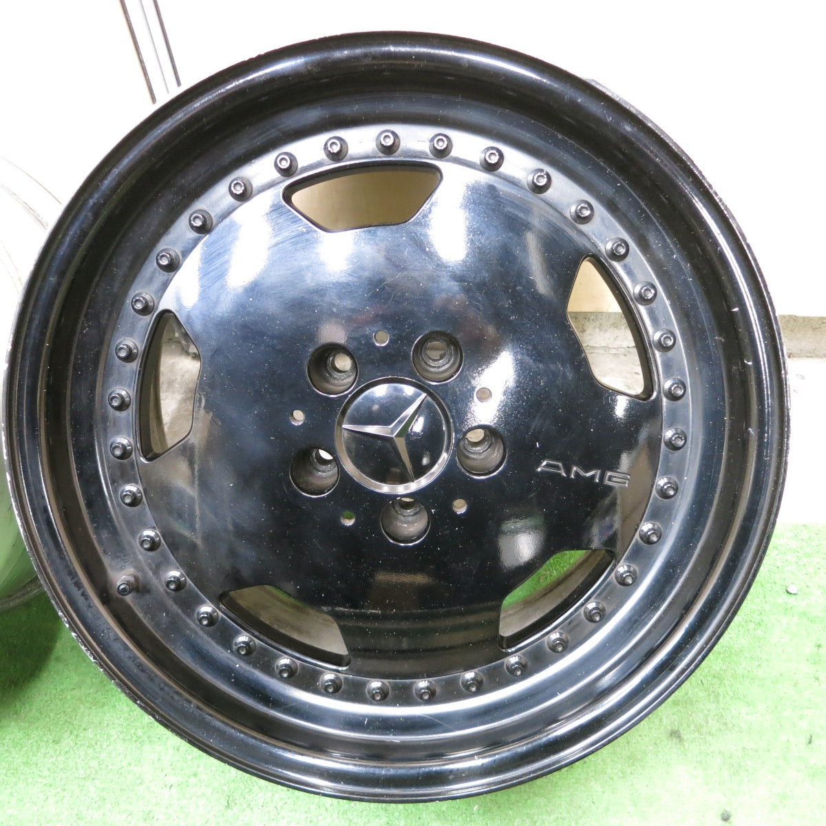 希少!4本★ベンツ 等 AMG O・Z Racing AERO3 ホイール 17インチ 8.5J×17H2 10J×17H2 OZ レーシング PCD112/5H★5091004ナホ