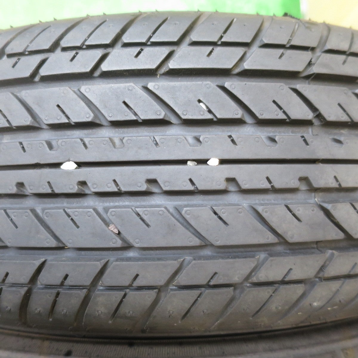 超バリ溝!24年!ほぼ10分★155/65R14 ヨコハマ S306 スチール ホイール 14インチ PCD100/4H★5073102NJノ