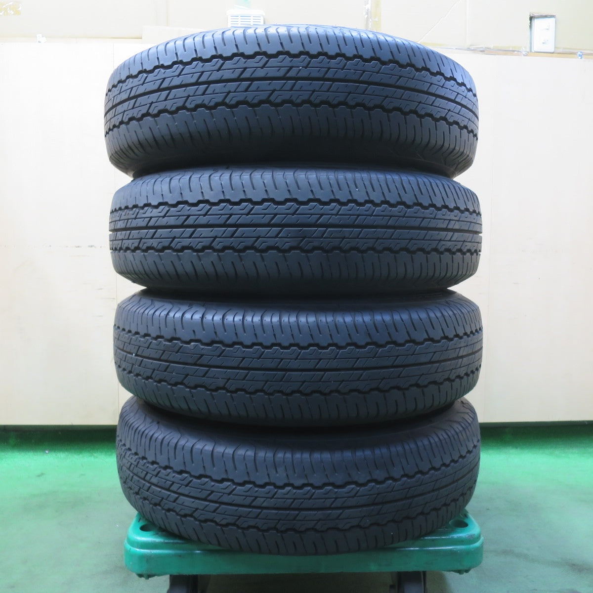 キレイ!23年★スズキ ジムニー シエラ 純正 195/80R15 ダンロップ AT20 グラントレック 15インチ PCD139.7/5H★5111208イノ