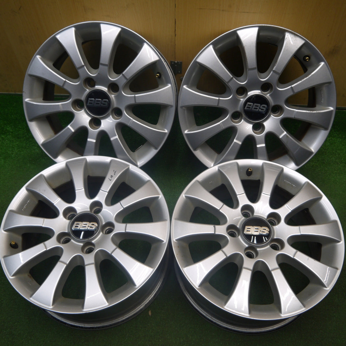 4本価格★ワーゲン ゴルフ 等 BBS RD391 15インチ ホイール 15×6.5J PCD112/5H★6010907Hホ