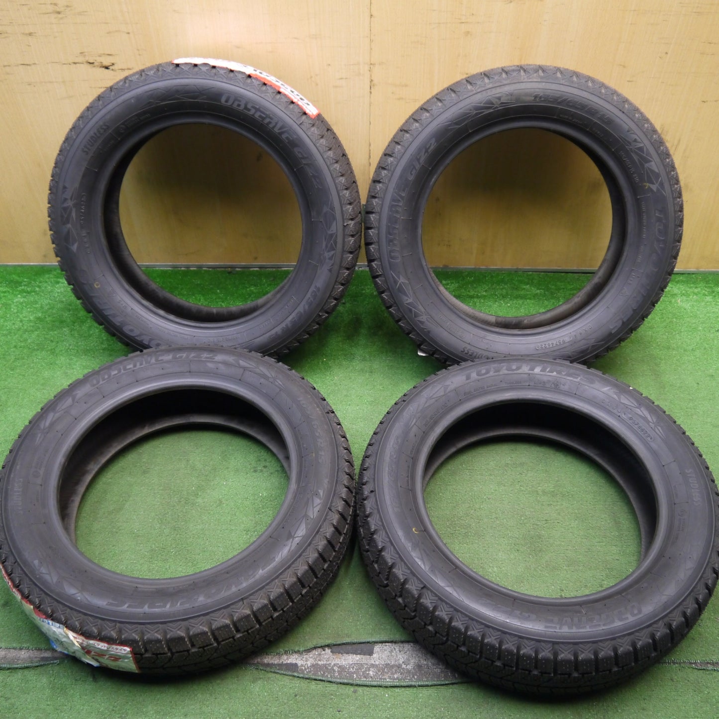 未使用!22年★スタッドレス 165/65R15 トーヨー オブザーブ GIZ2 タイヤ 15インチ タフト デリカ D:2 ソリオ 等★5062707Hスタ