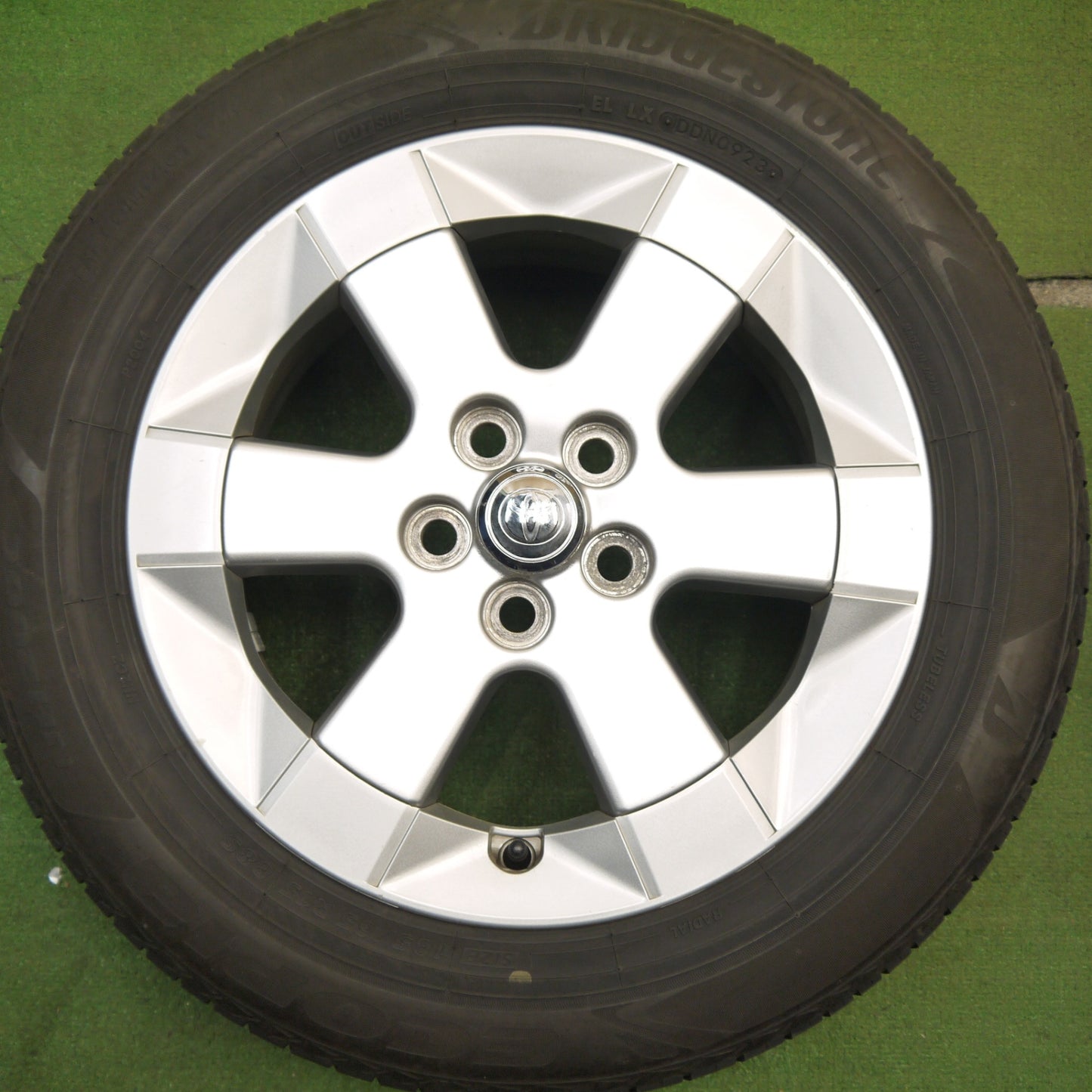バリ溝!23年!9分★トヨタ 20系 プリウス 純正 185/65R15 ブリヂストン エコピア NH200C 15インチ PCD100/5H★5042812Hノ