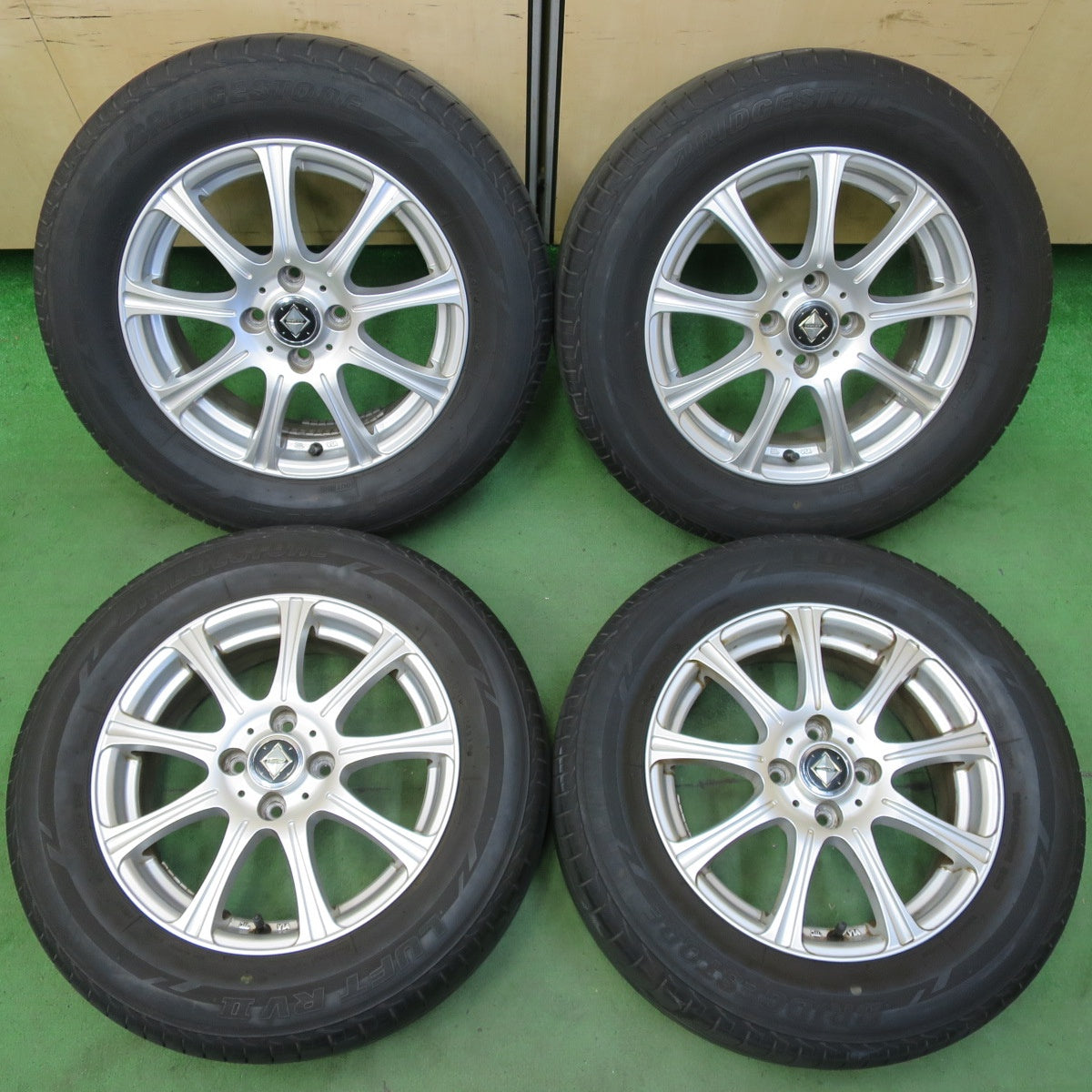 ブリヂストン LUFT 195/65R15 4本 ブリヂストン LUFT RVⅡ 195/65R15 4