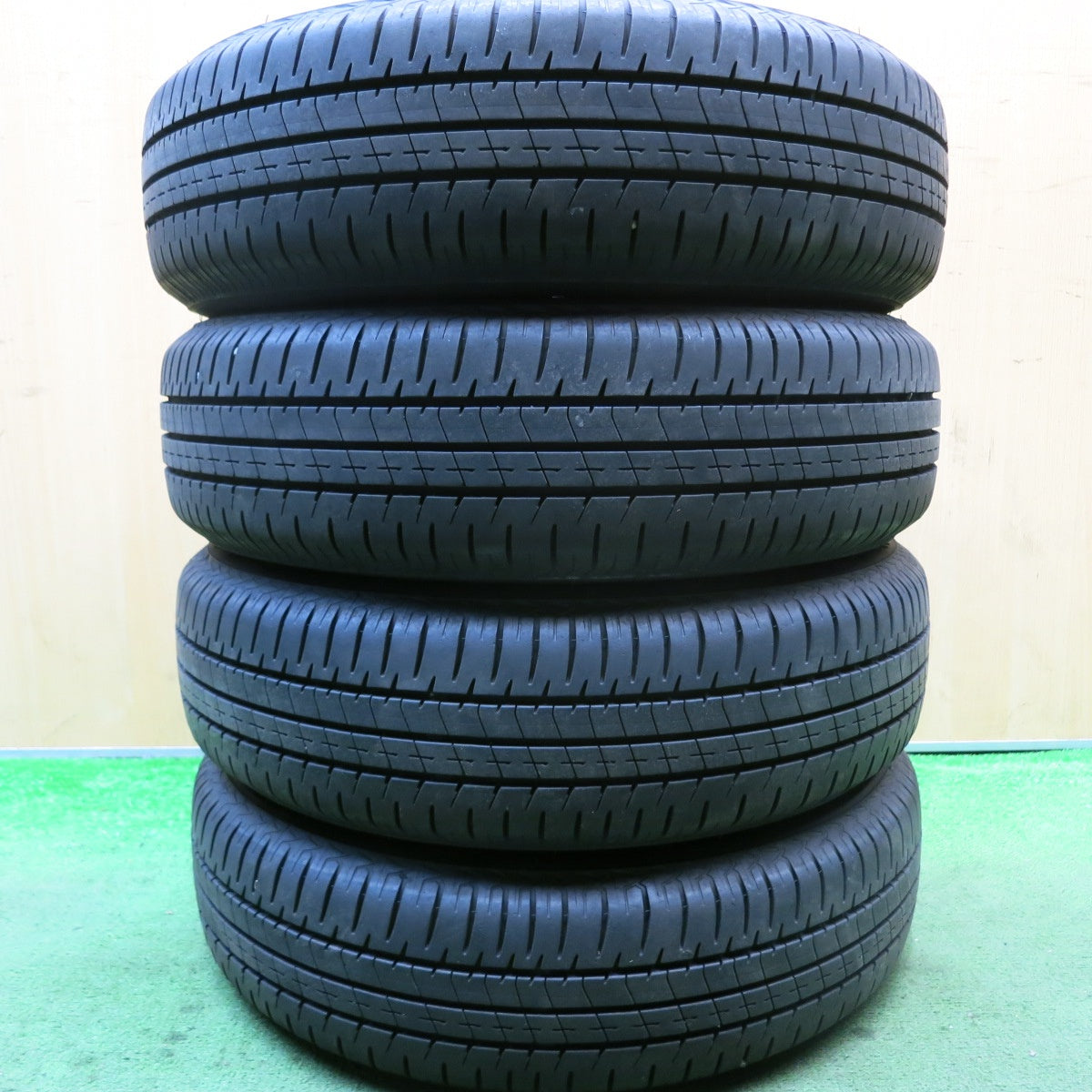 4本価格!23年★スズキ ワゴンR 純正 155/65R14 ブリヂストン エコピア NH200C 14インチ PCD100/4H★5083102HAノ