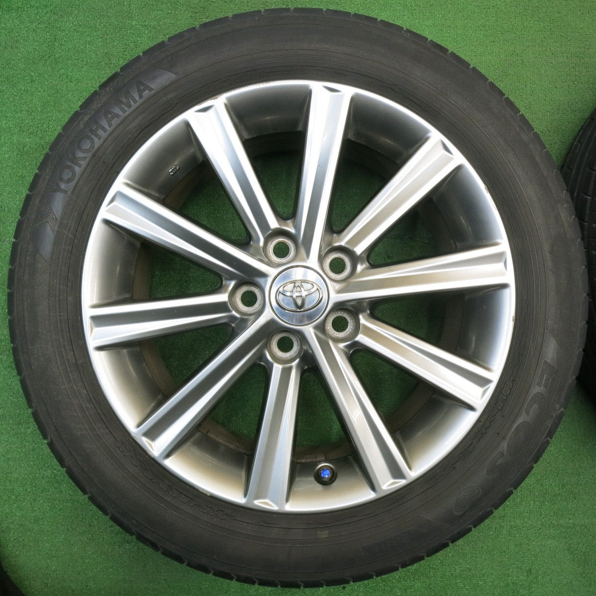 4本価格★トヨタ カムリ 純正 215/55R17 ヨコハマ エコス ES31 17インチ PCD114.3/5H★5042303NJノ