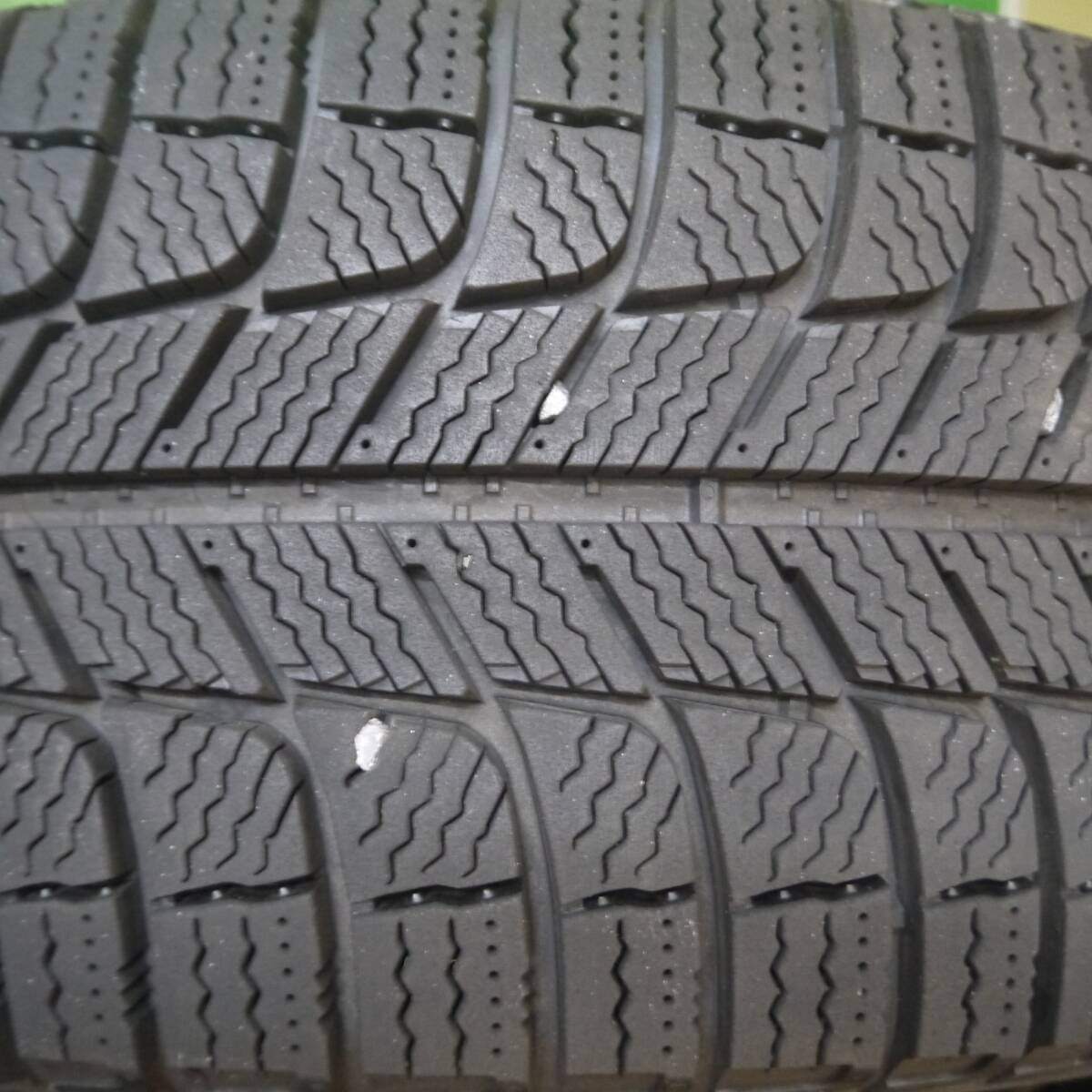 バリ溝!9.5分★ワーゲン 等 oettinger 205/55R16 スタッドレス ミシュラン X-ICE3+ エッティンガー 16インチ PCD100/5H★5022603Hス